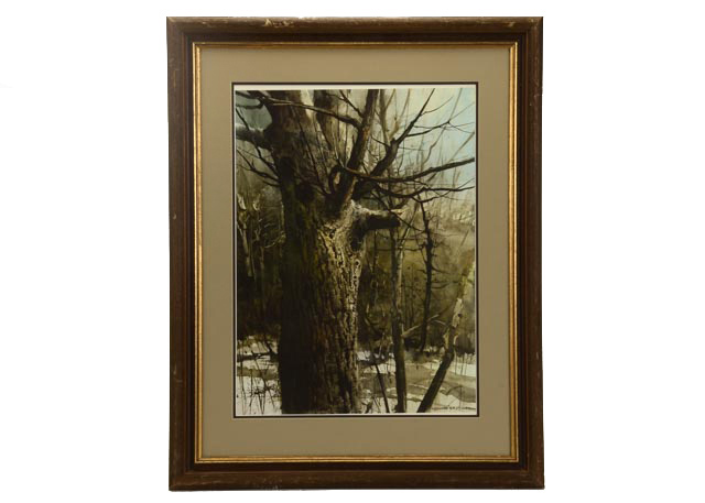 Gerhard CF Miller Limited Edition Offset Lithograph "The Veteran"