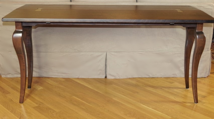 Arhaus Chestnut Flip Console Table