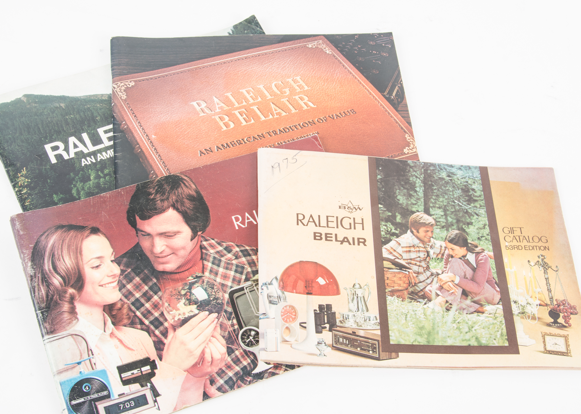 Collection of Vintage Raleigh Bel Air Catalogs