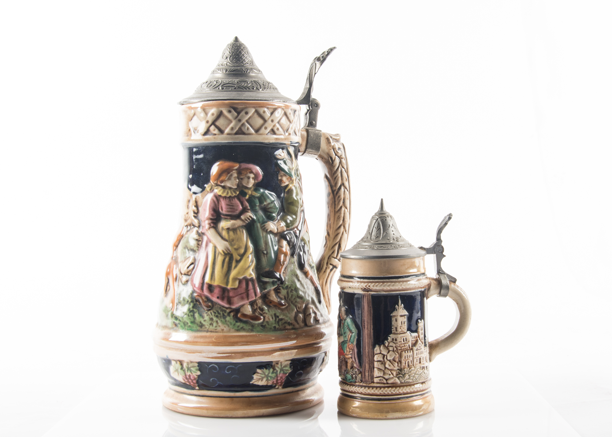 Vintage German Beer Steins