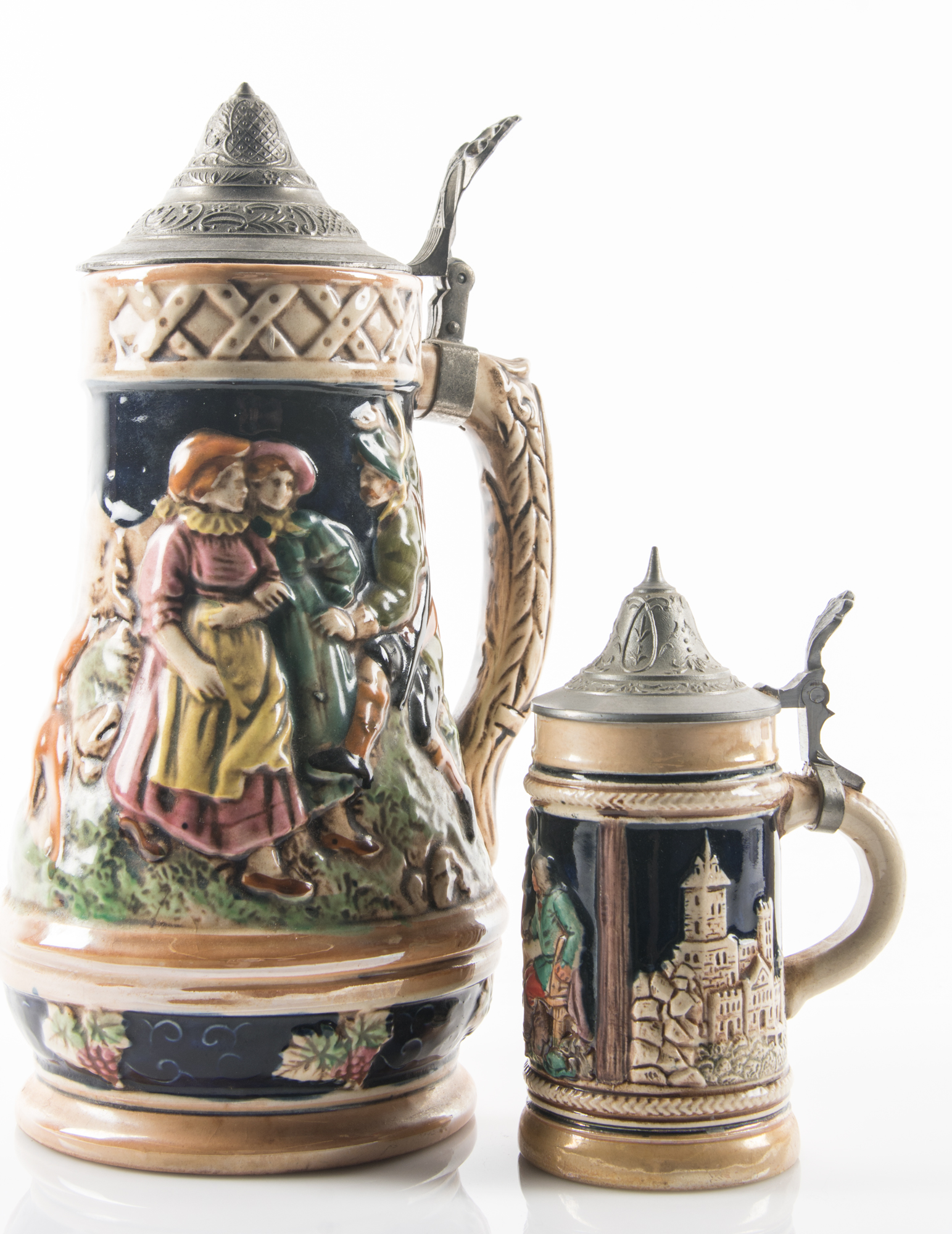 Vintage German Beer Steins