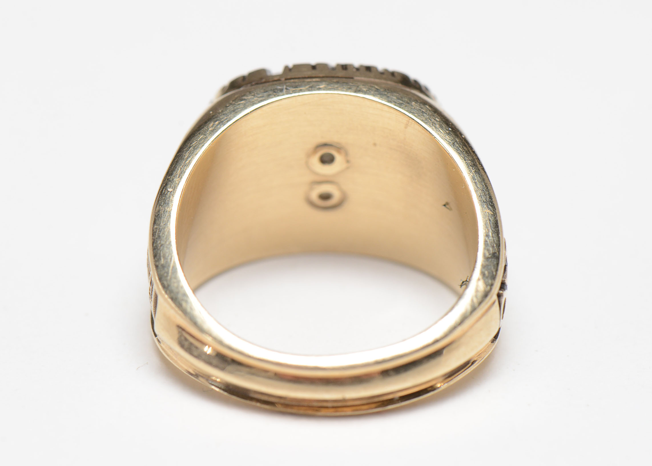 10K Gold with Diamonds 1990 World Series Ring with Original Box