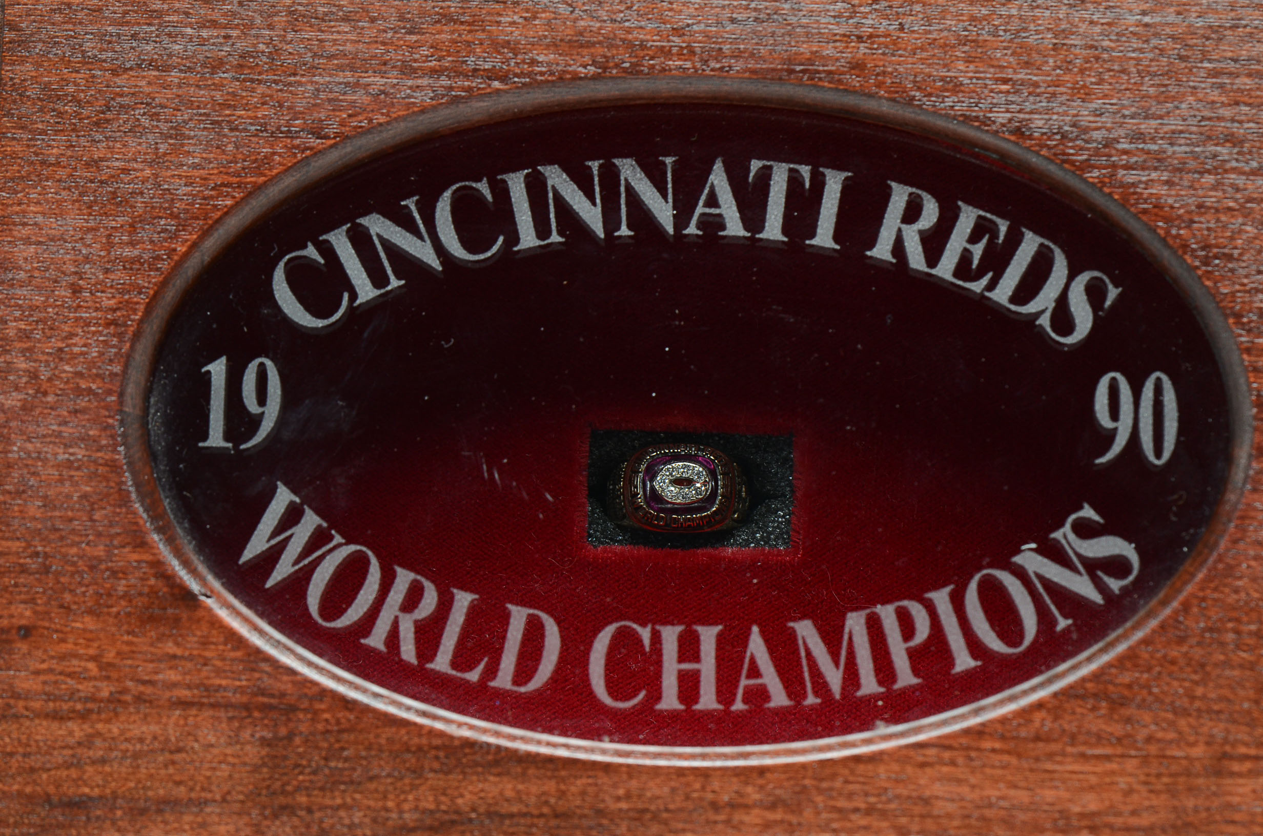 10K Gold with Diamonds 1990 World Series Ring with Original Box