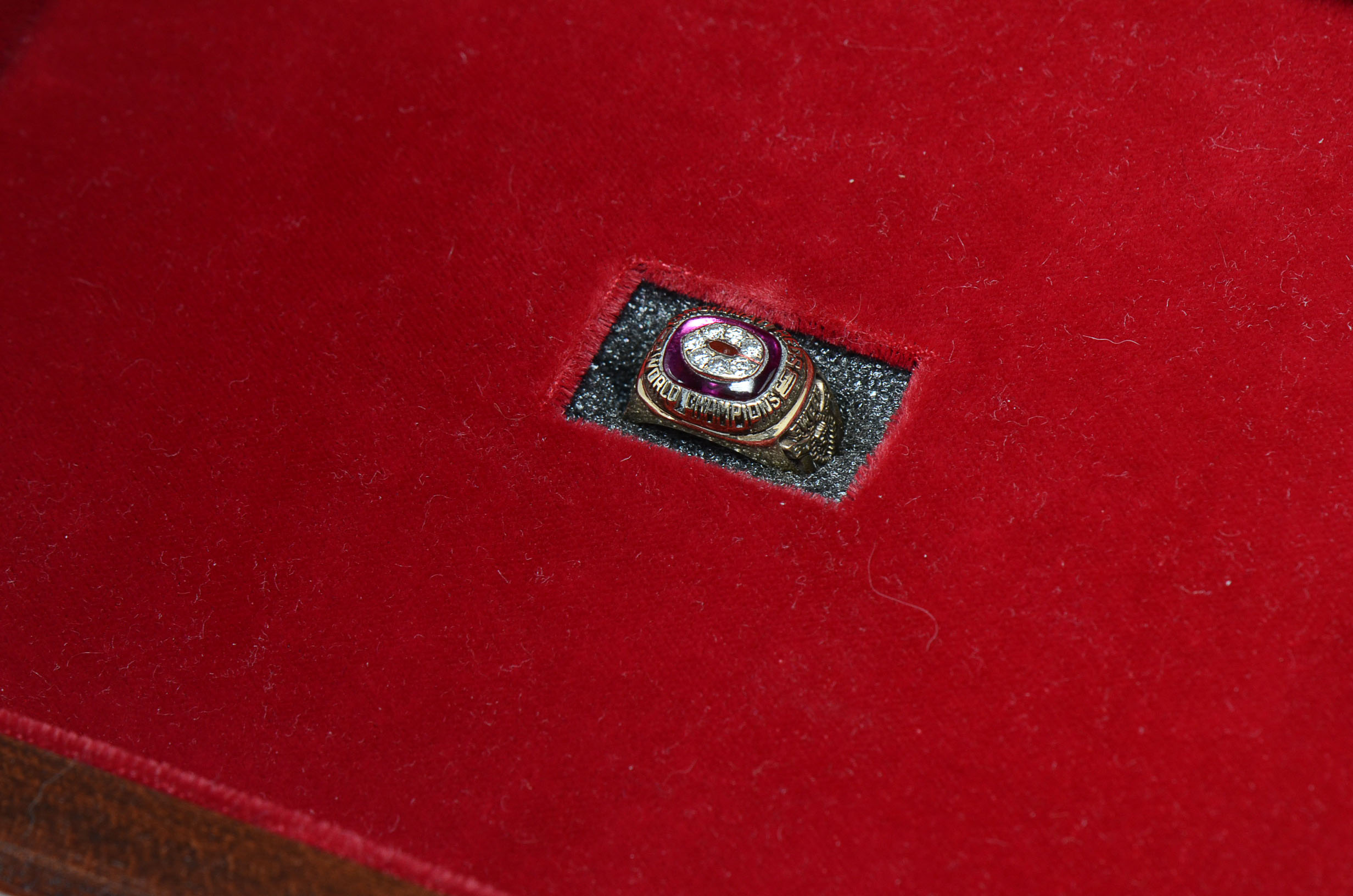 10K Gold with Diamonds 1990 World Series Ring with Original Box