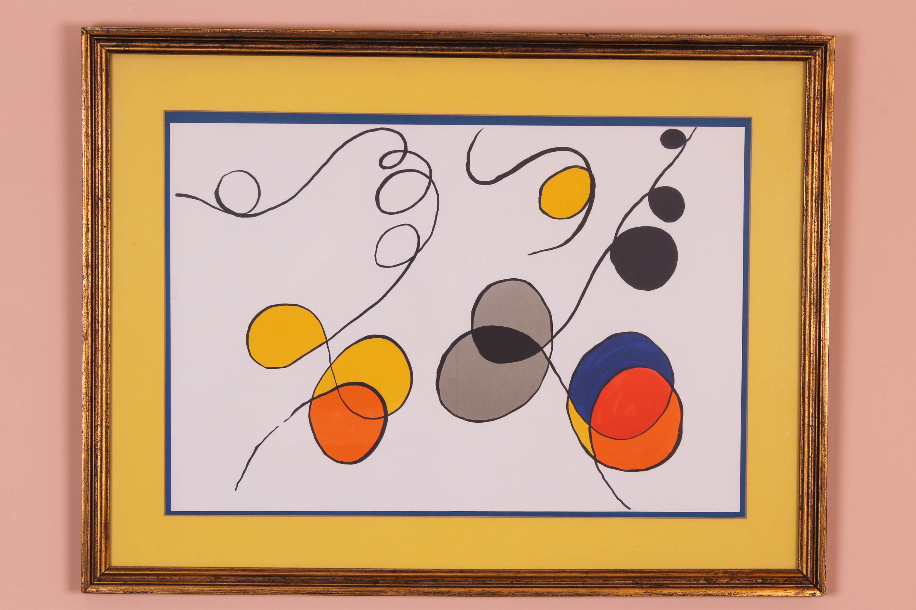 "Stabiles and Circles" Calder Print