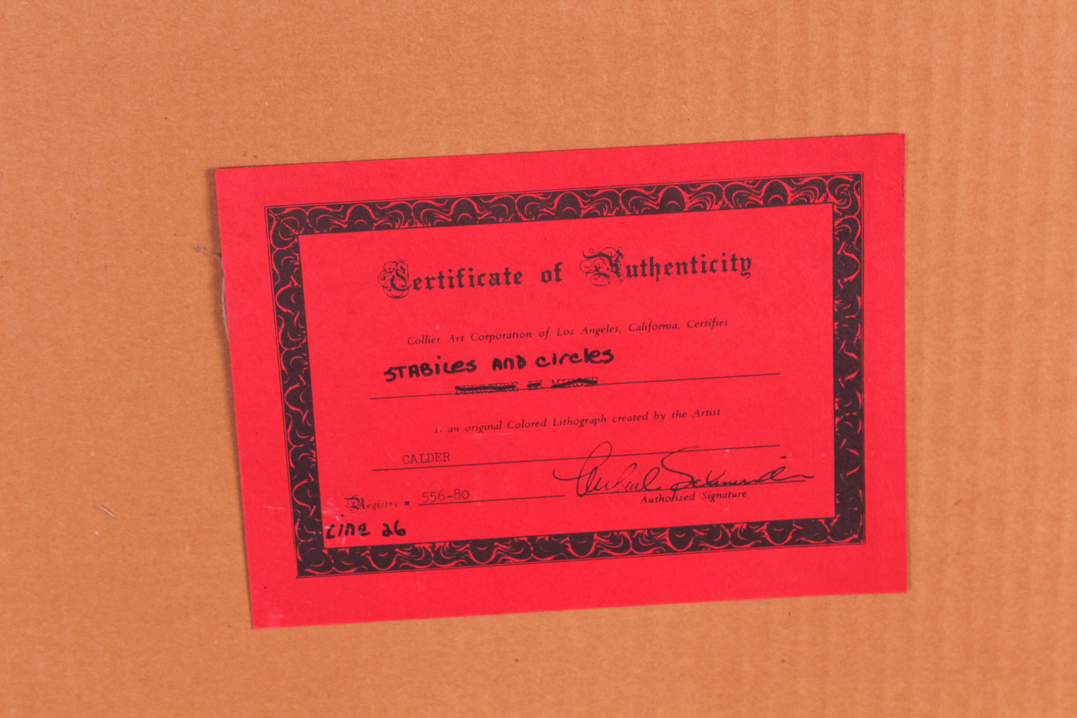 "Stabiles and Circles" Calder Print