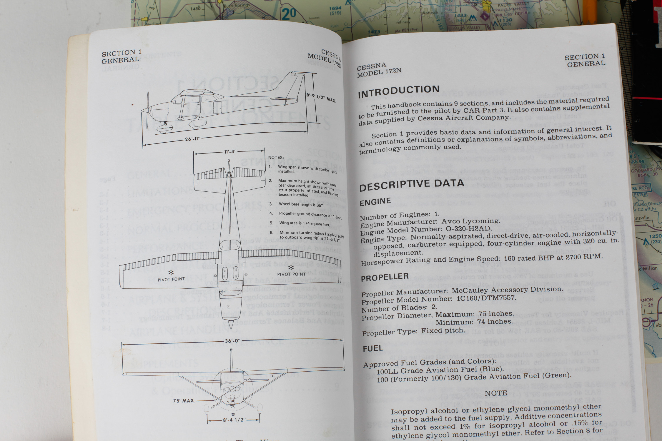 Vintage Informational about the Skyhawk, Model 172N