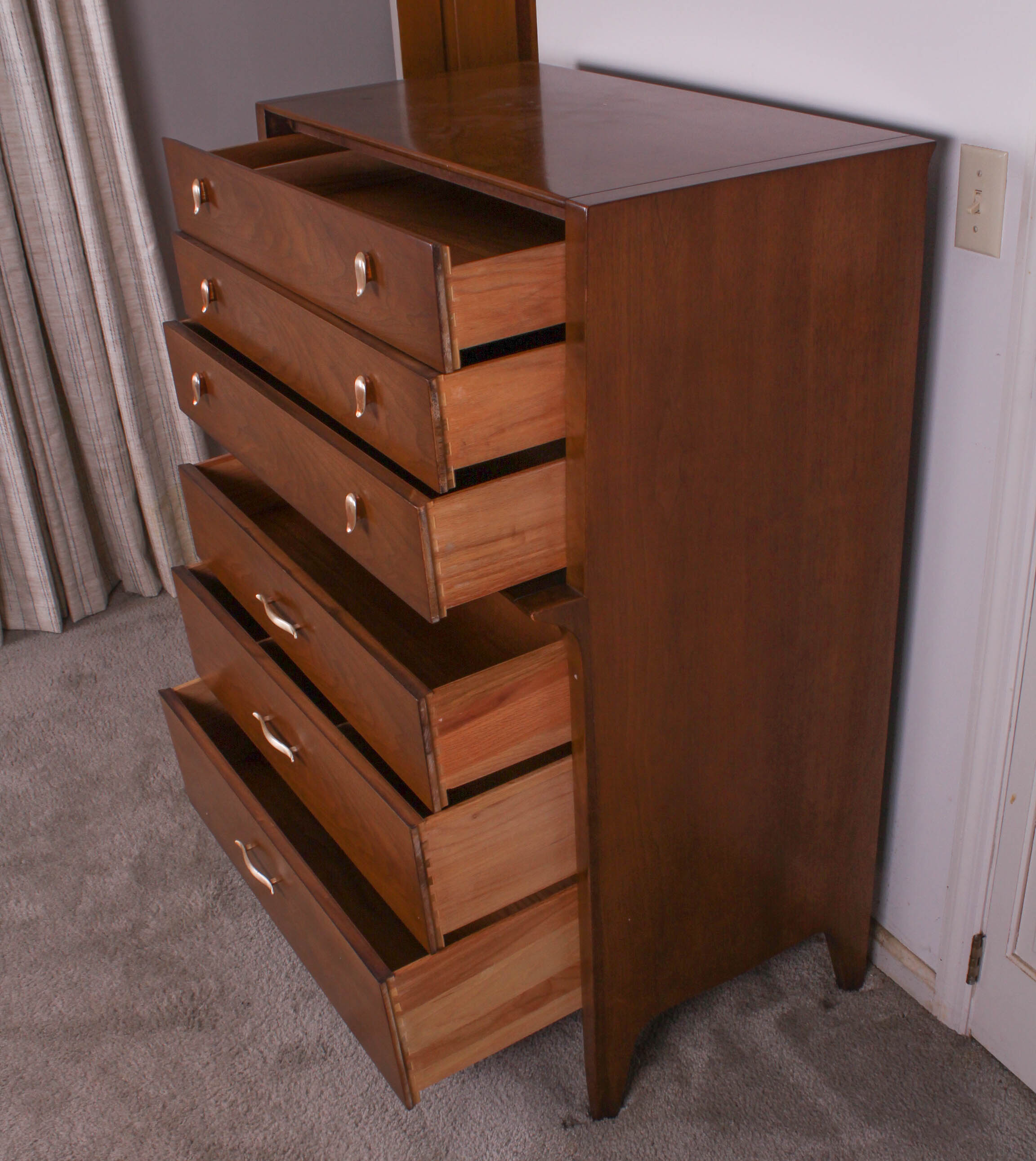 John Van Koert for Drexel "Profile" Highboy Dresser