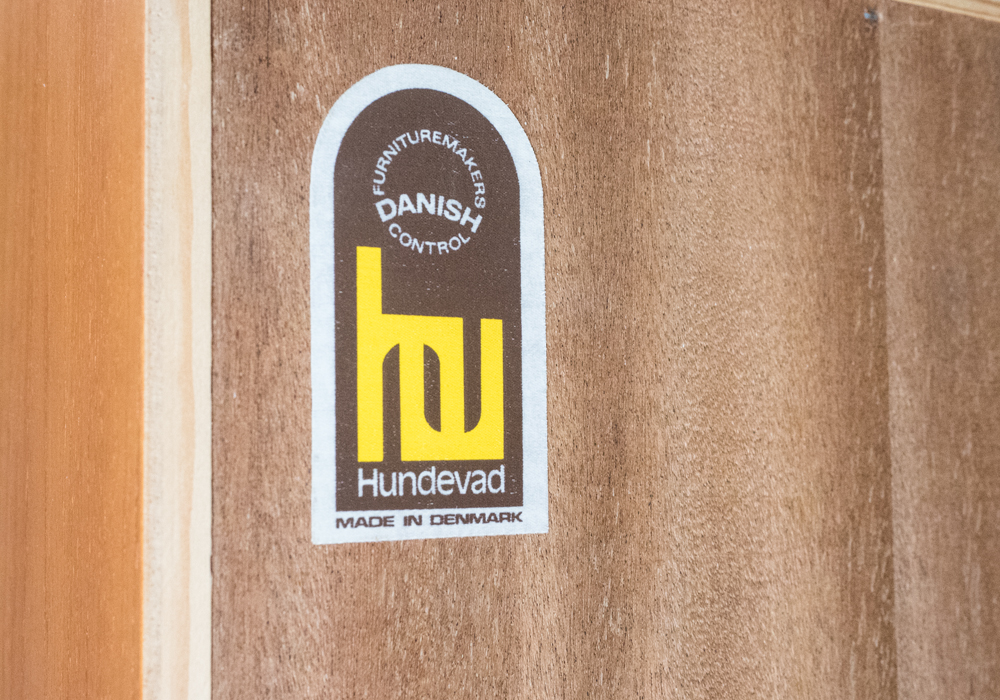 Poul Hundevad Teak Sectional Bookcase