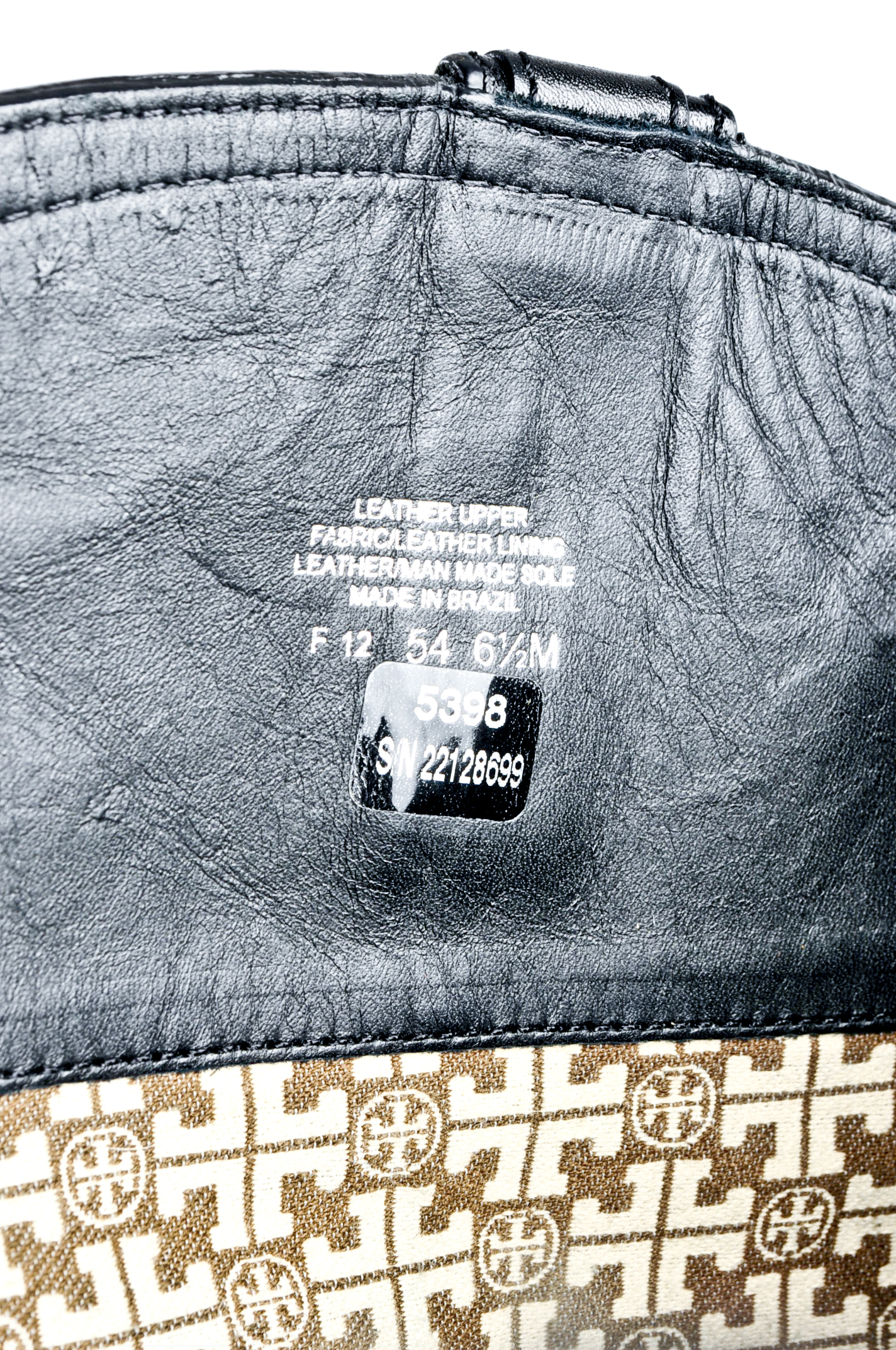 Tory Burch Pebbled Black Leather Boots