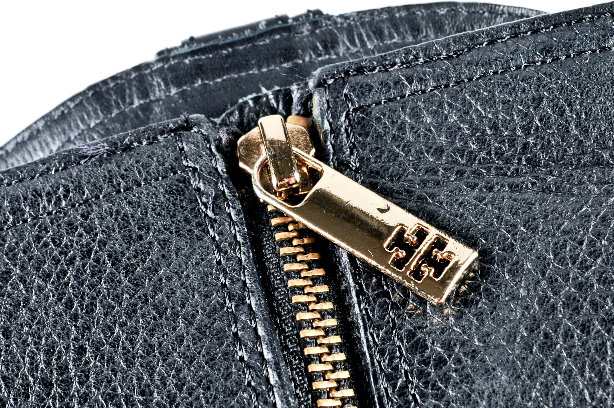 Tory Burch Pebbled Black Leather Boots