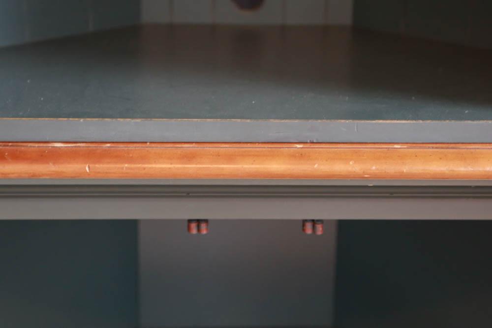 Painted Pine Corner Cabinet