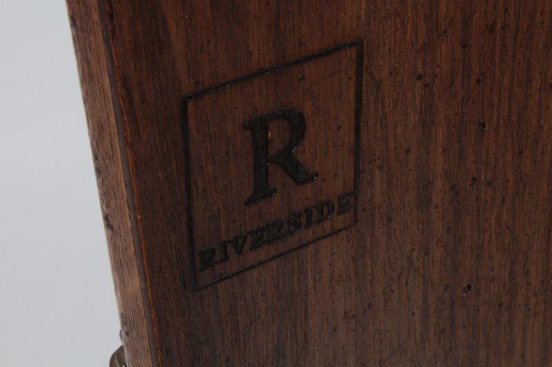 Vintage Oak and Veneer End Table