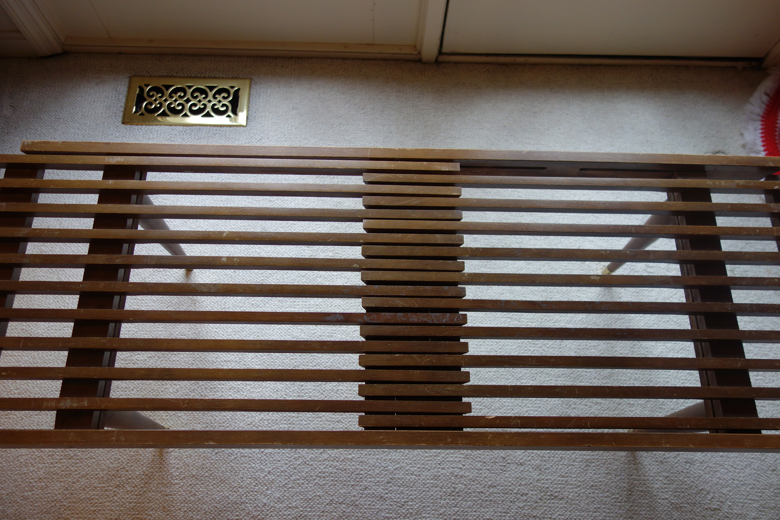 Mid Century Modern Expandable Coffee Table or Bench