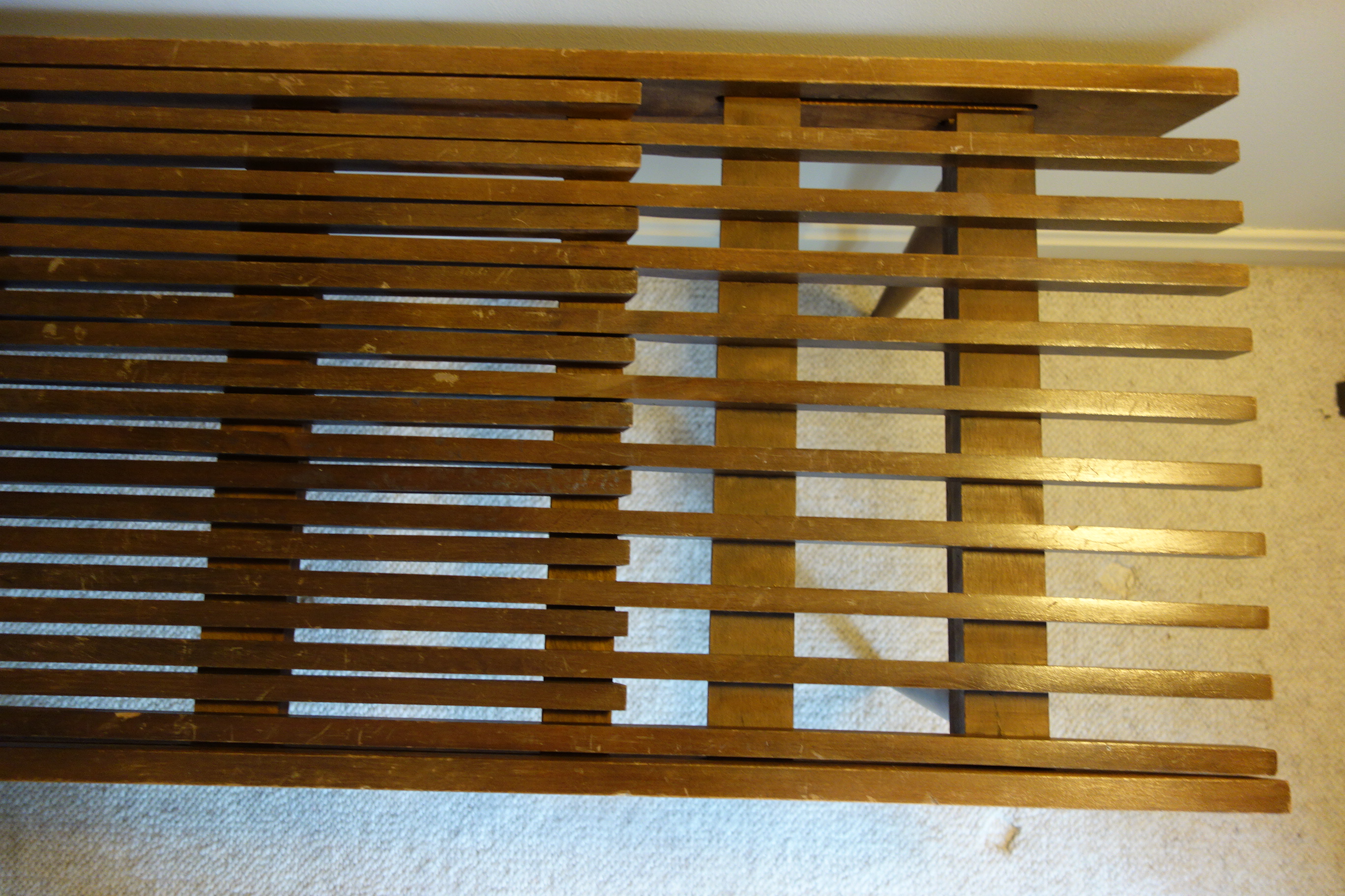 Mid Century Modern Expandable Coffee Table or Bench