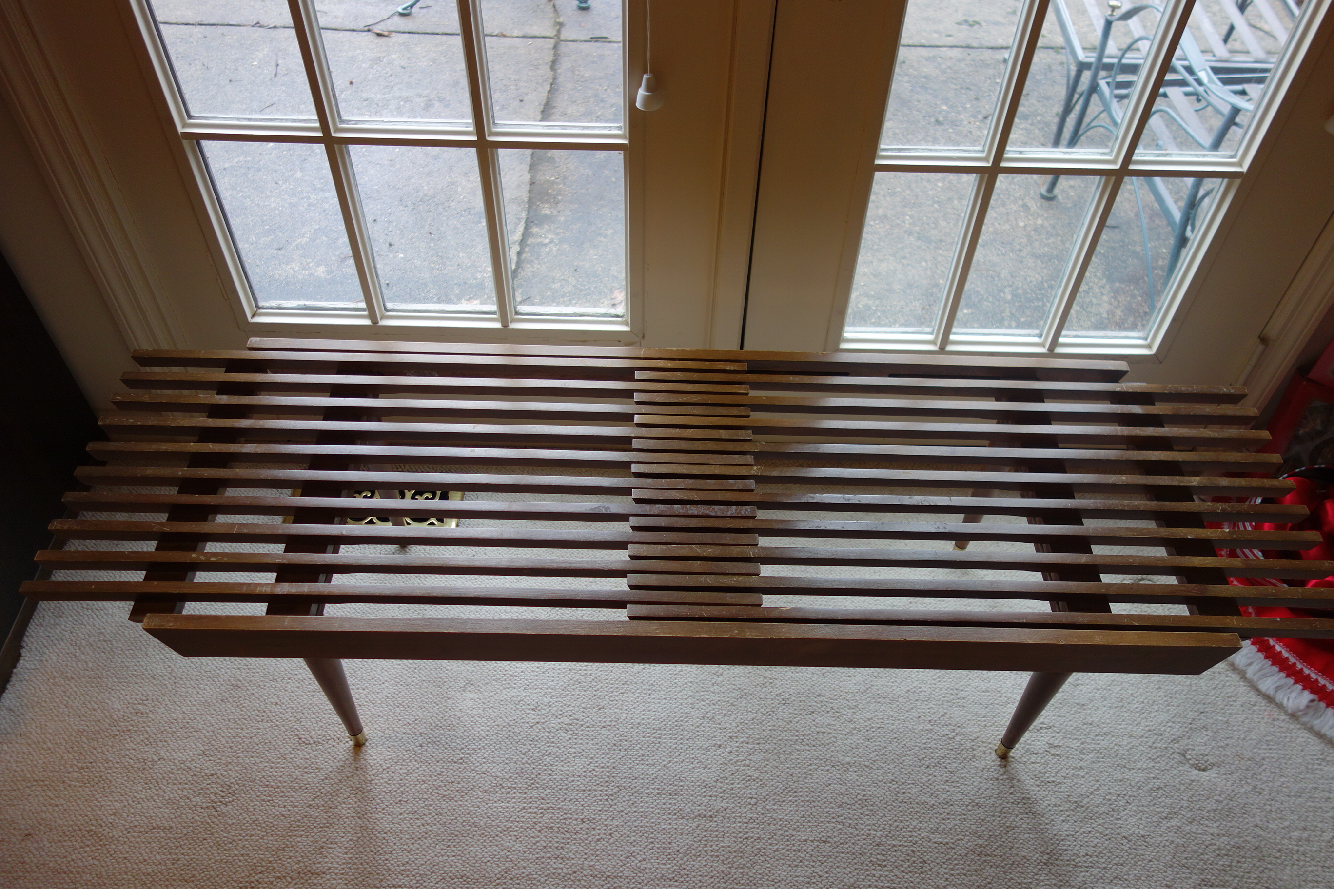 Mid Century Modern Expandable Coffee Table or Bench