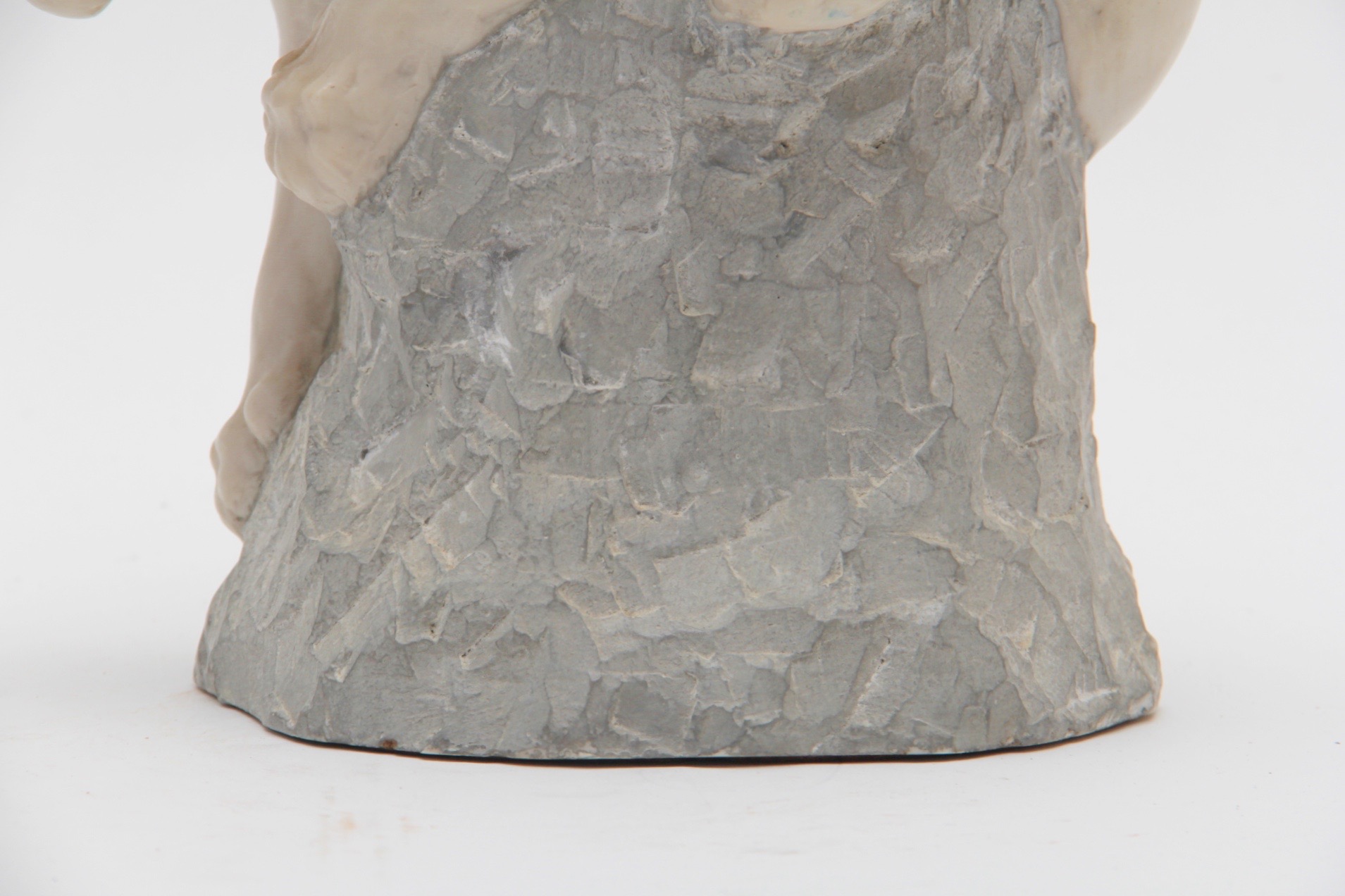 Listed Artist Joseph Boulton "White Mountain Lion" Statue