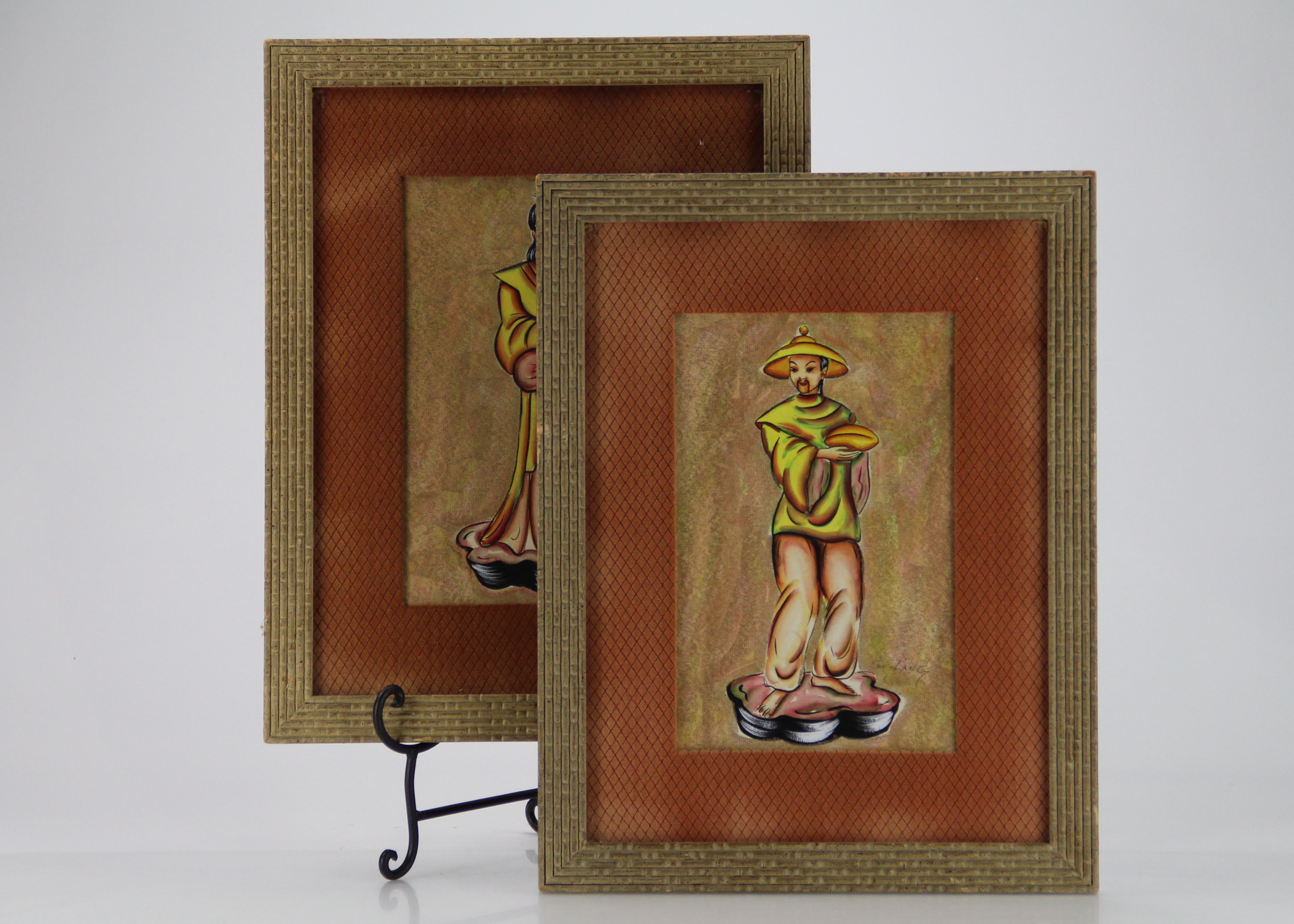 Asian Inspired Watercolors