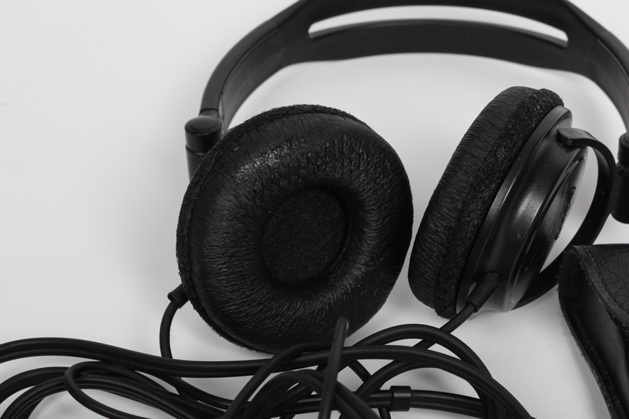 Ed McMahon's Prescription Eye Glasses with Sony Headphones