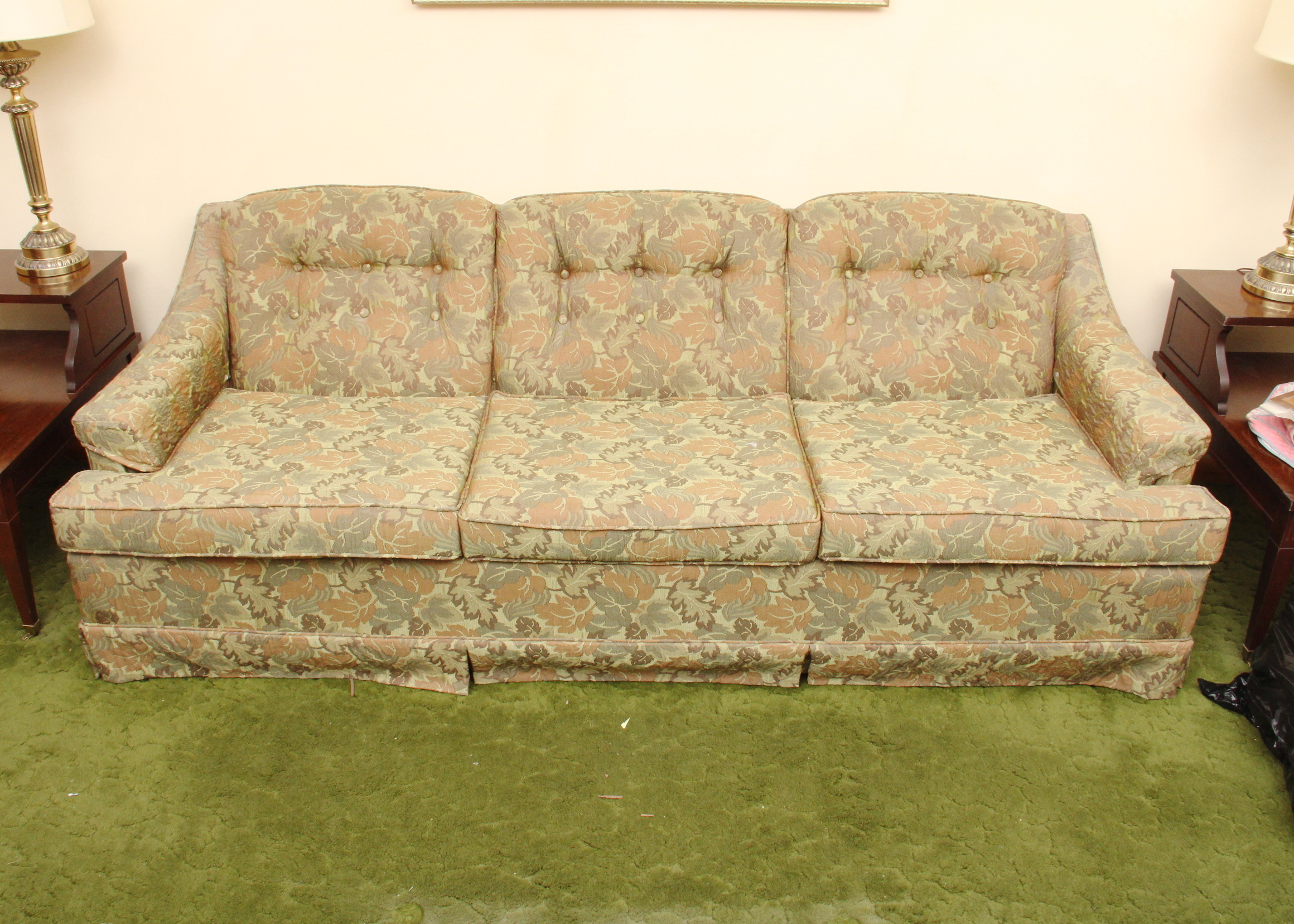 Vintage Kroehler Sofa and Matching Chair