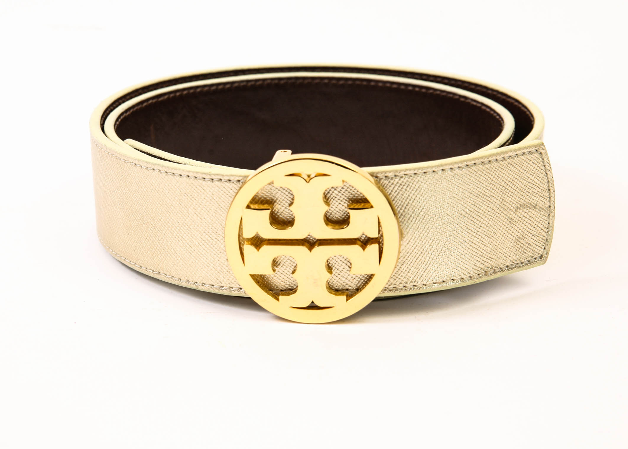 Tory Burch Reversible Leather Belt