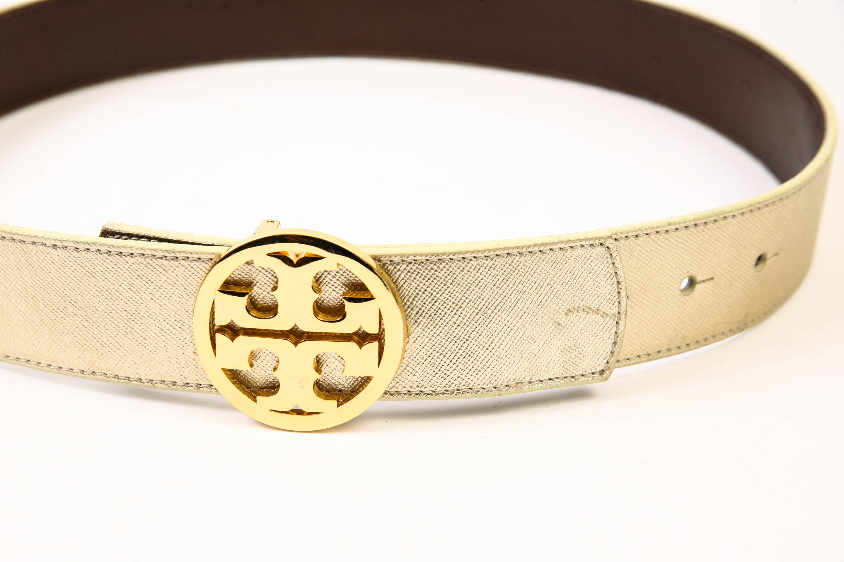 Tory Burch Reversible Leather Belt