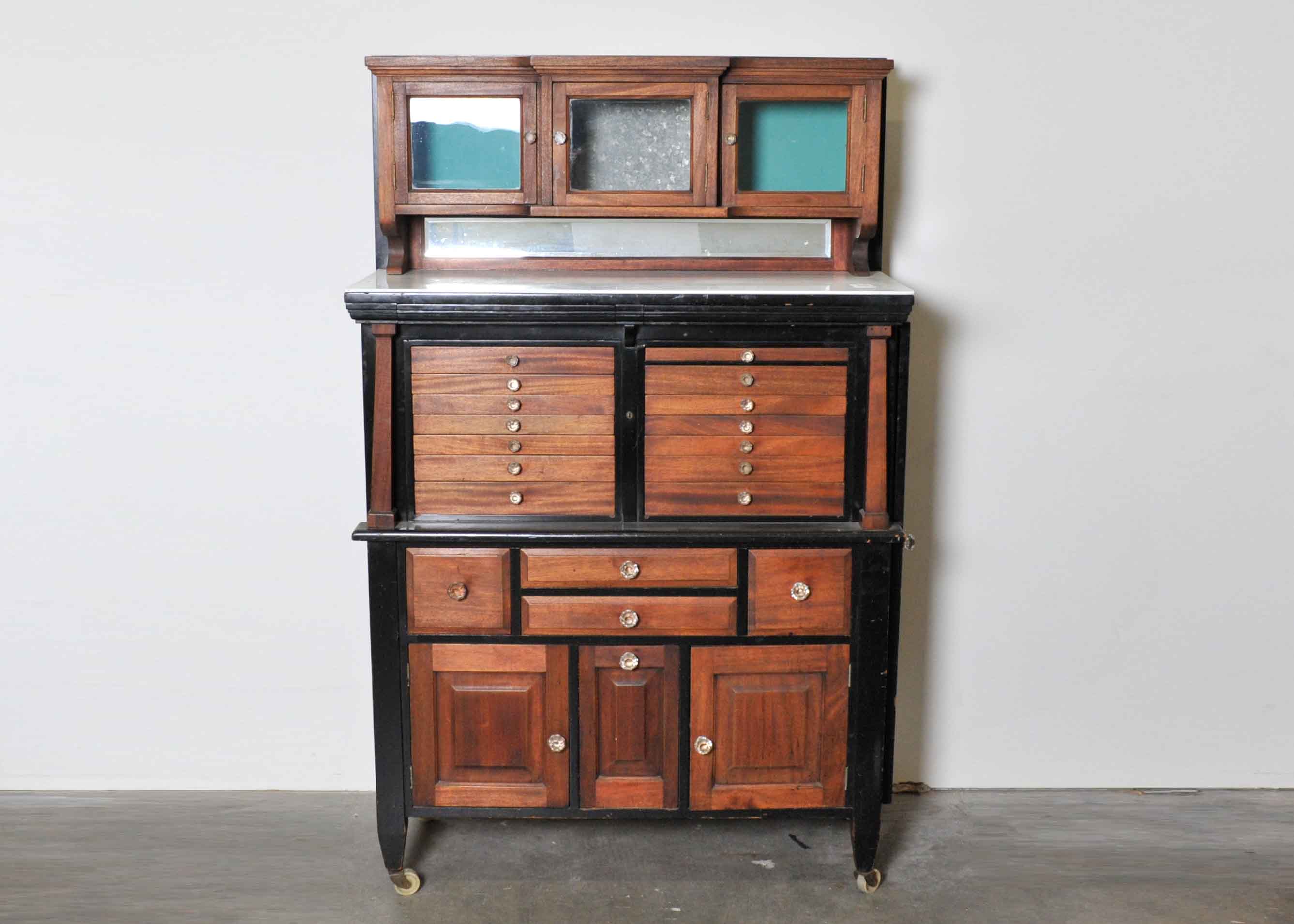 Antique Dentist Cabinet