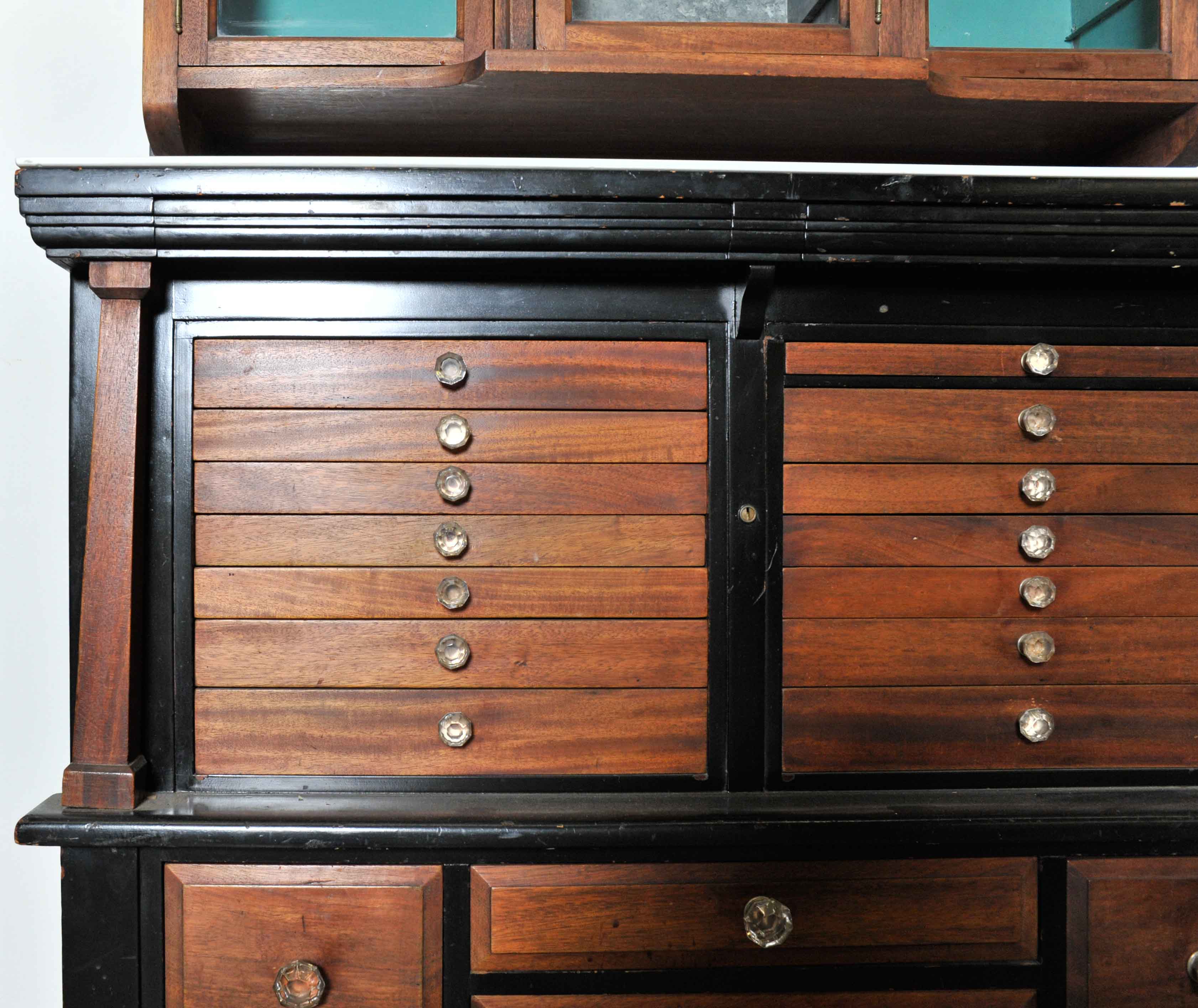 Antique Dentist Cabinet