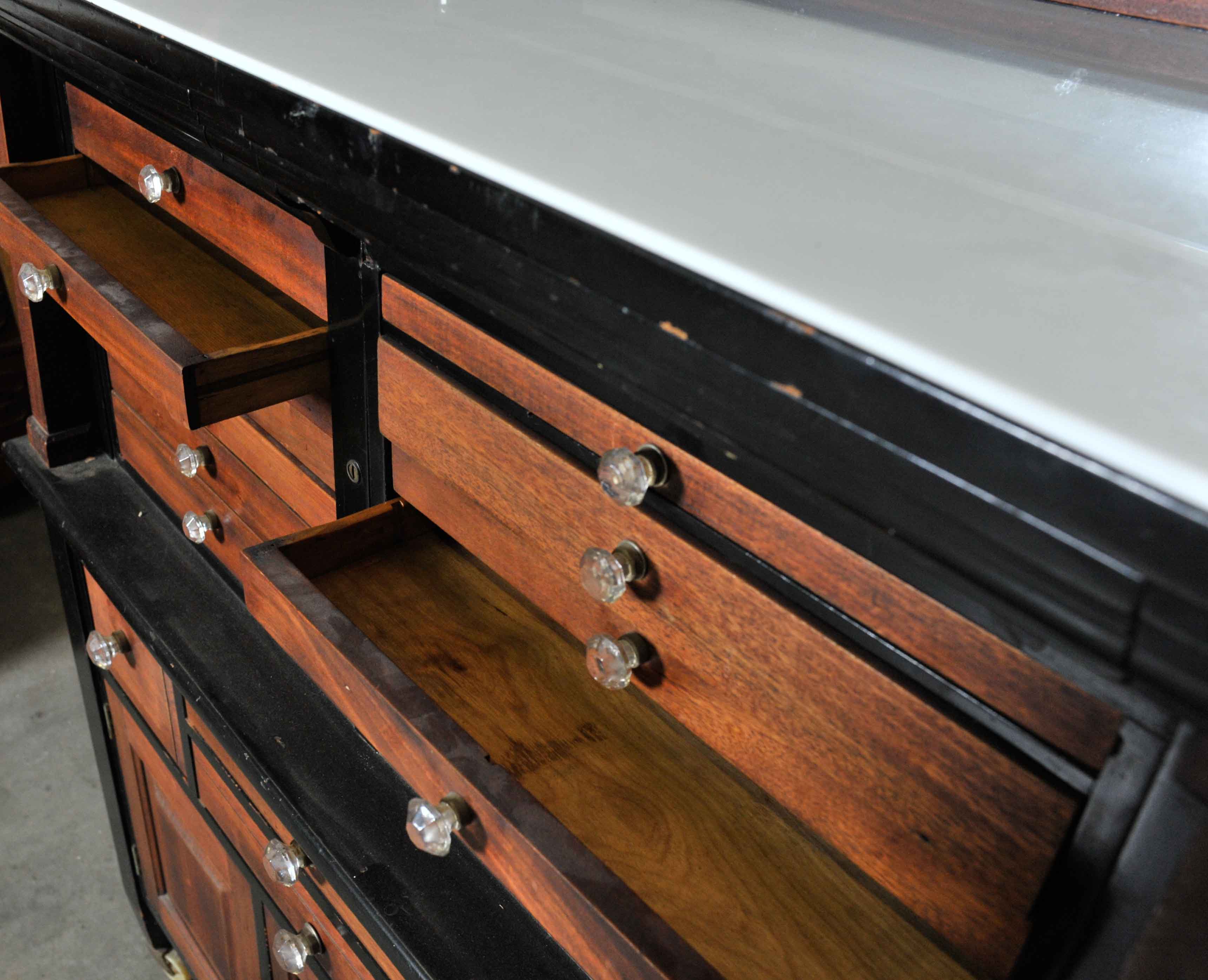 Antique Dentist Cabinet