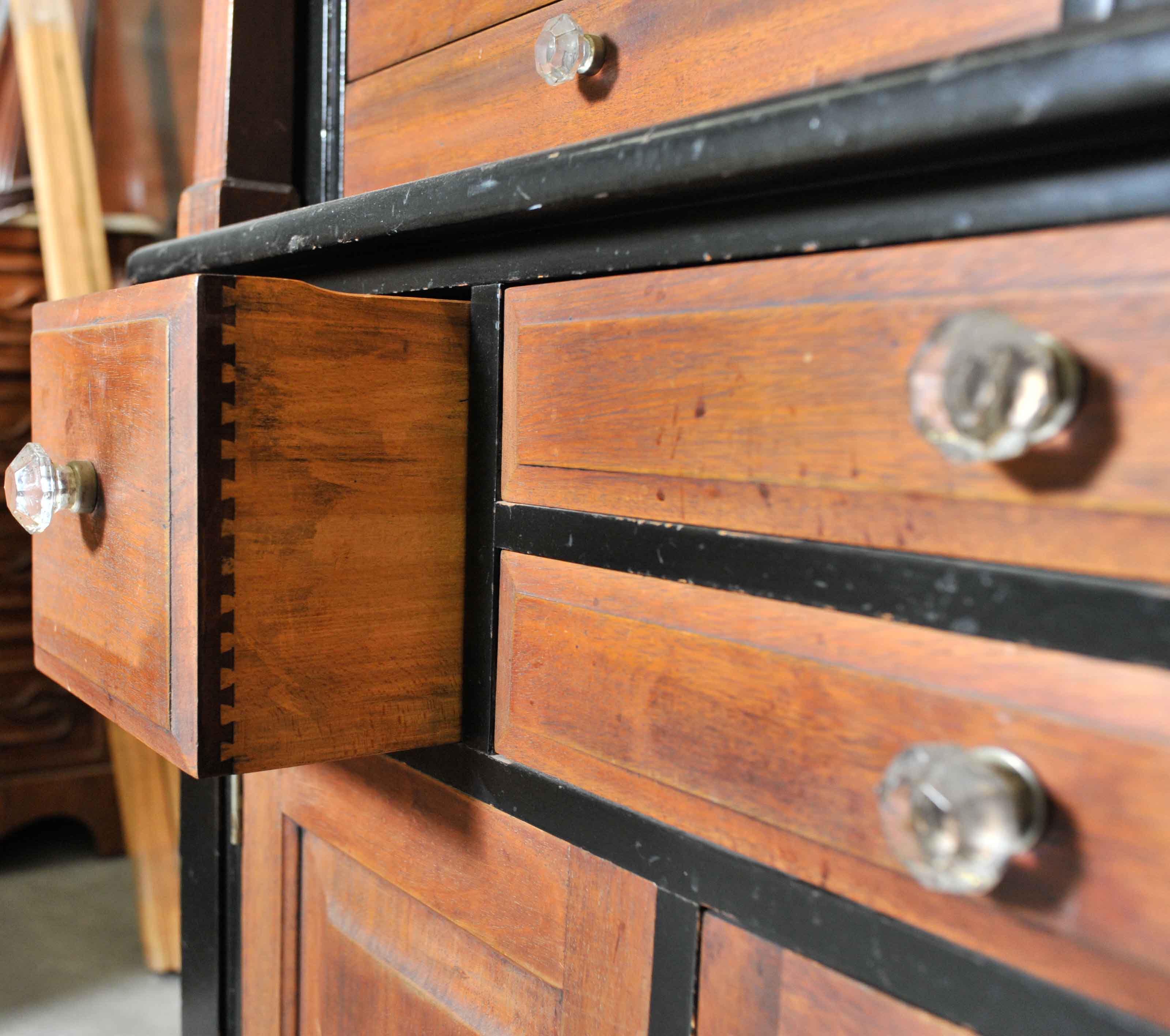 Antique Dentist Cabinet