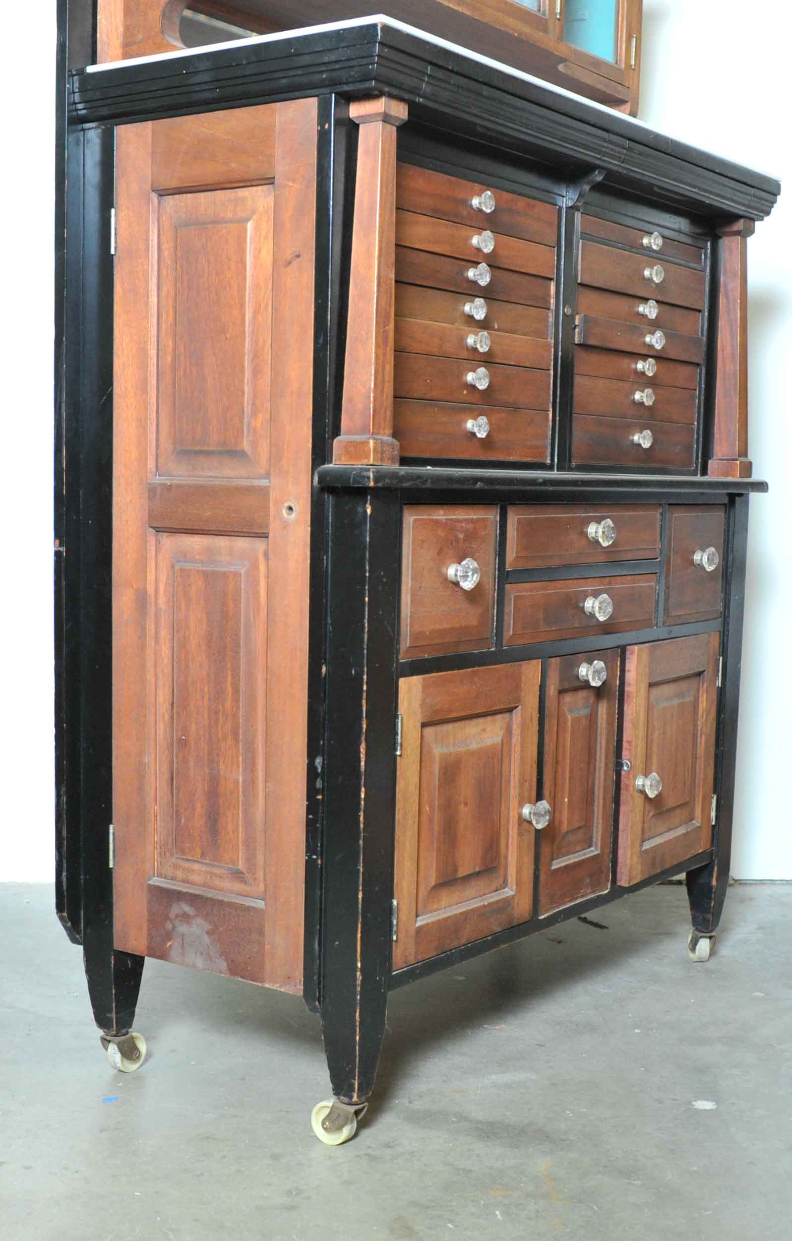 Antique Dentist Cabinet