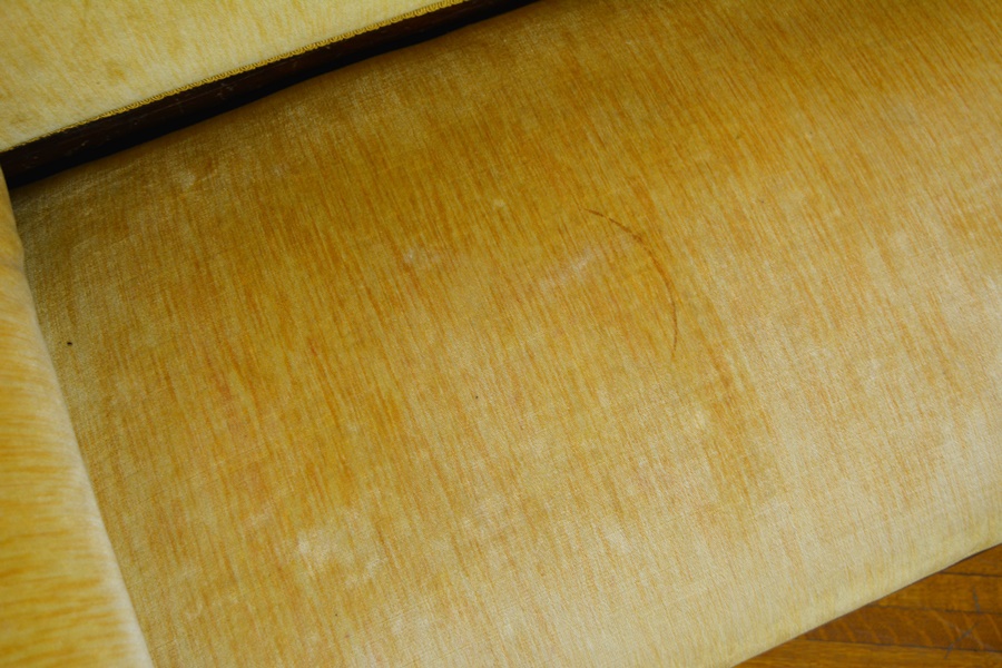 Circa 1830 Antique Empire Walnut Settee