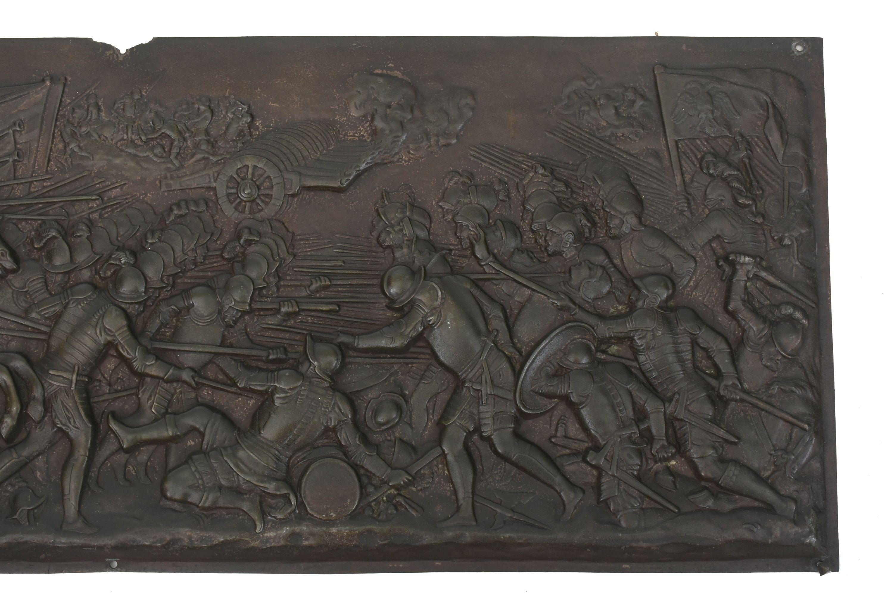 Two Bronze Panels