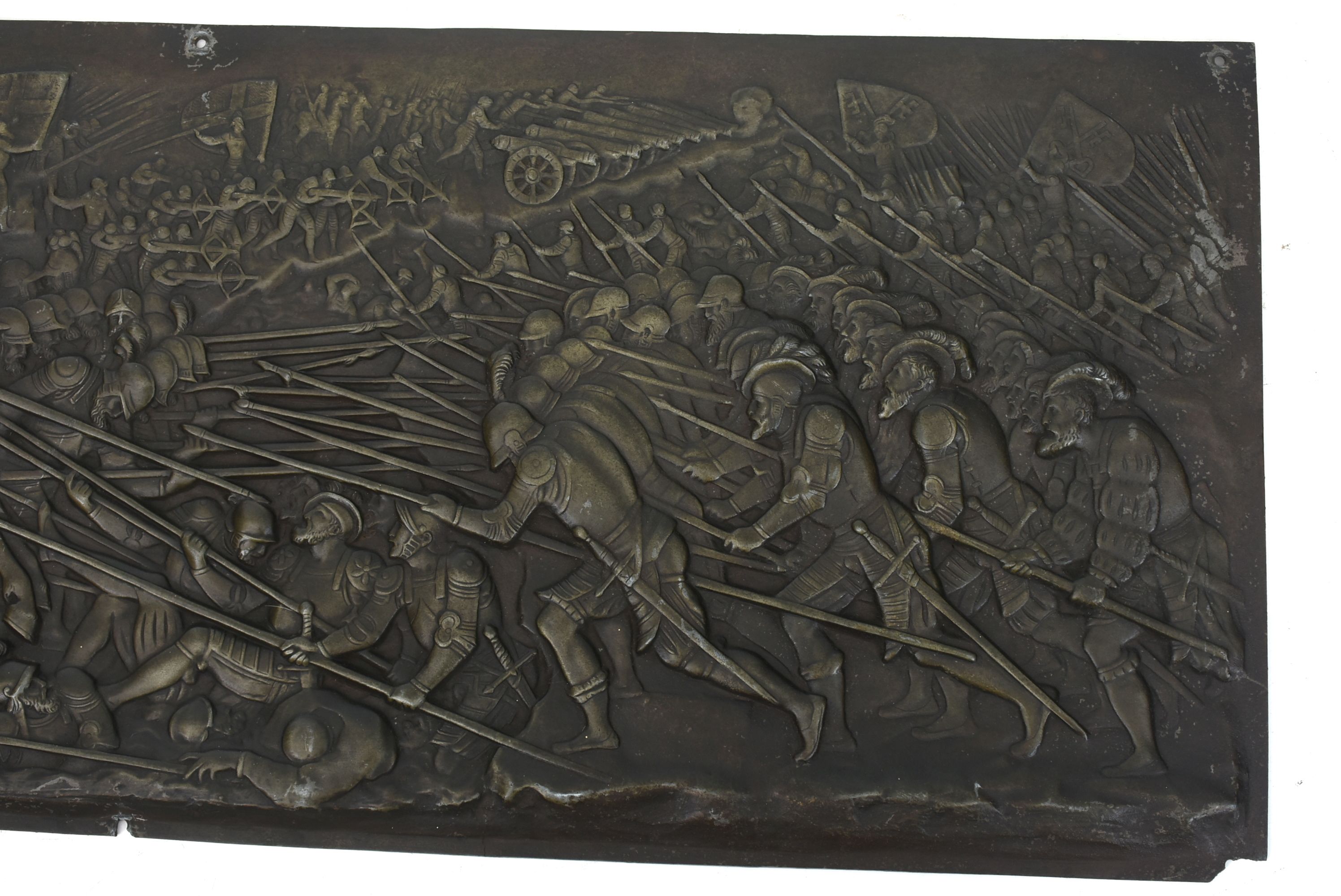 Two Bronze Panels