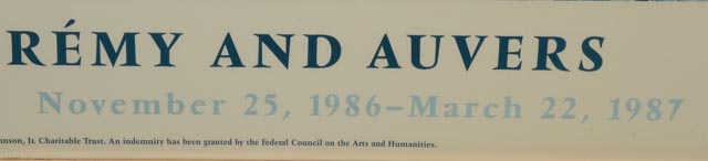 Vincent Van Gogh Exhibition Poster