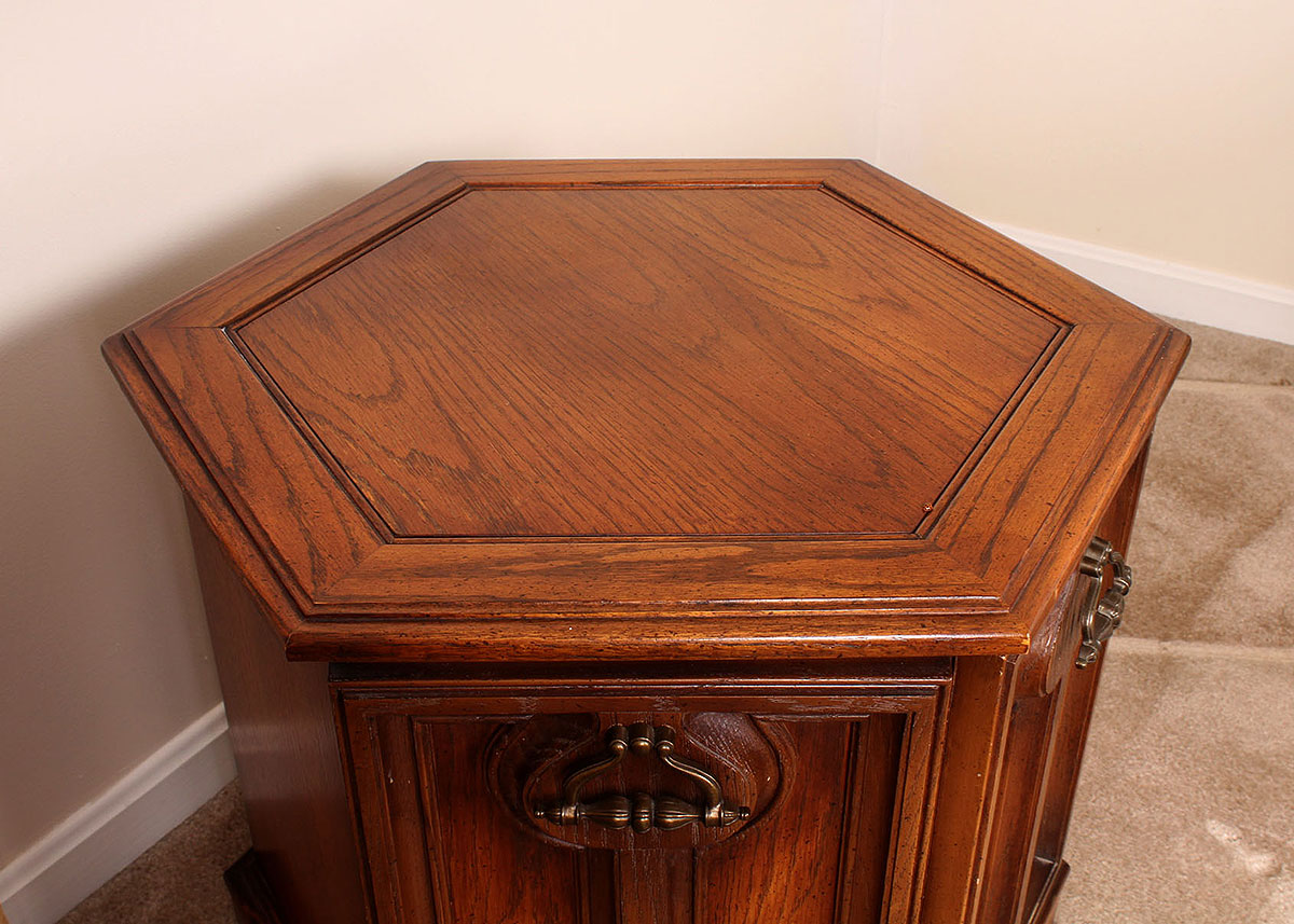 Mid Century Octagonal Side Table
