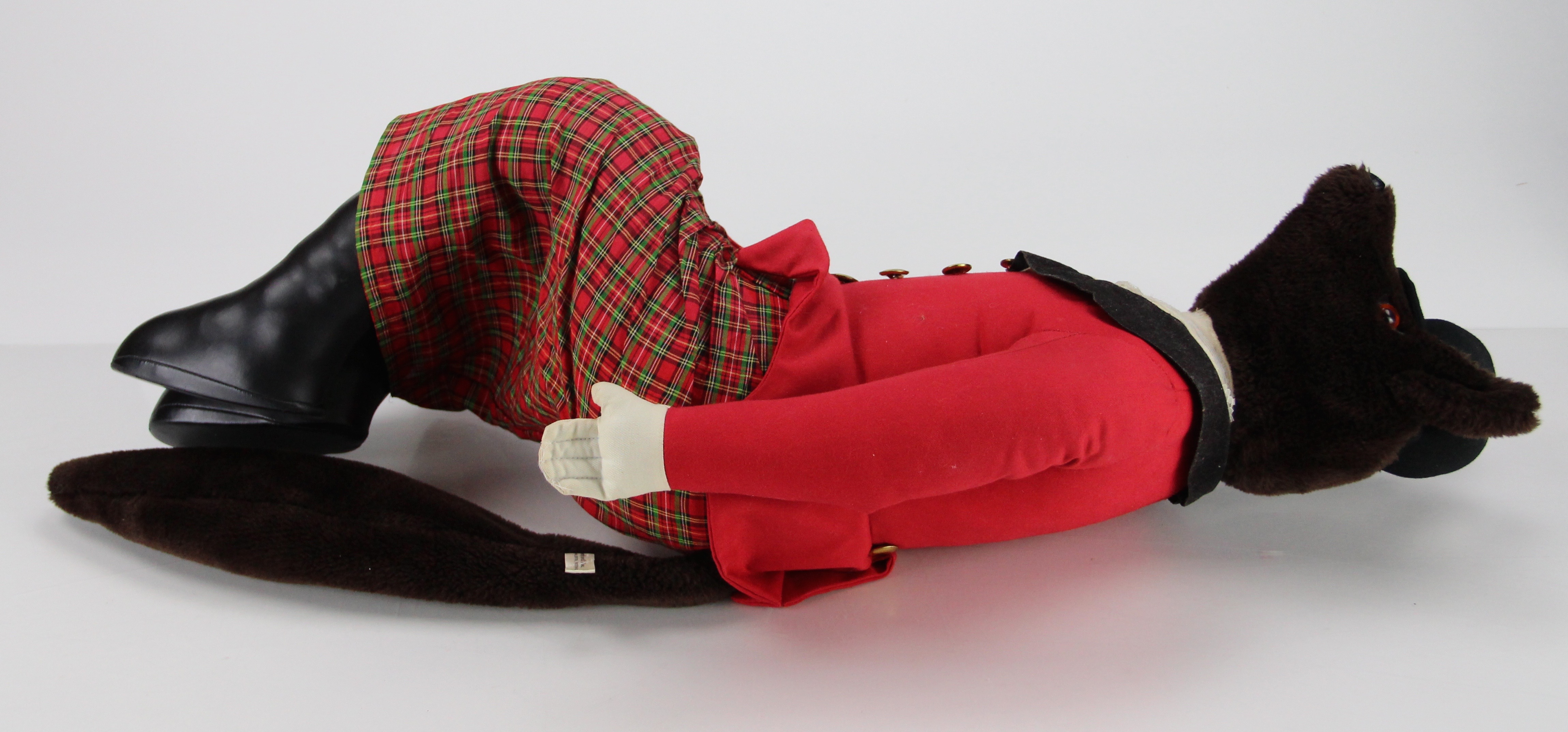 Mr. and Mrs. Equestrian Fox Stuffed Animals by Hanford's