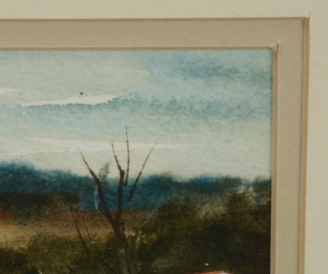 Margo Adams Original Rural Watercolor