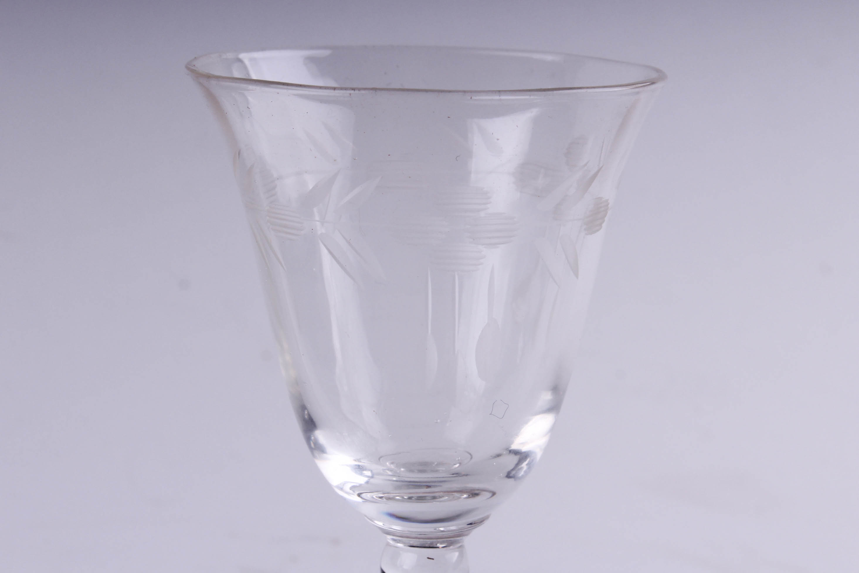 Small Cut Glass Cocktail Glasses
