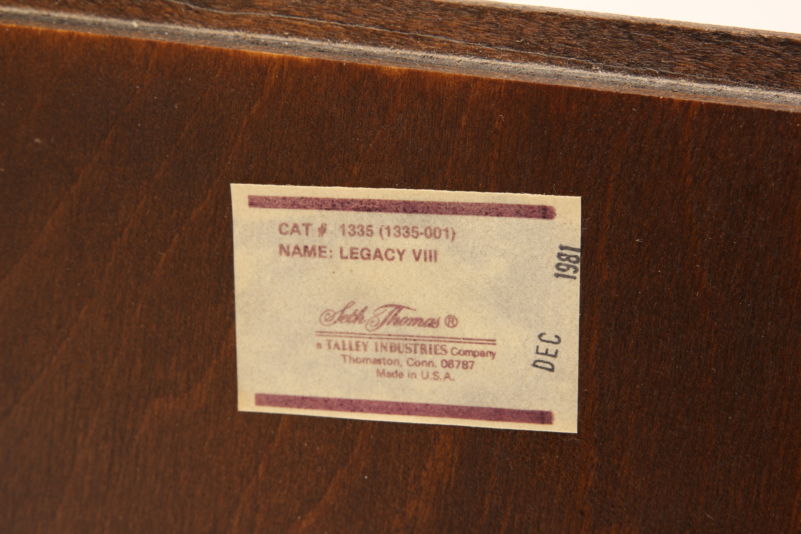 Vintage Seth Thomas Mantle Clock