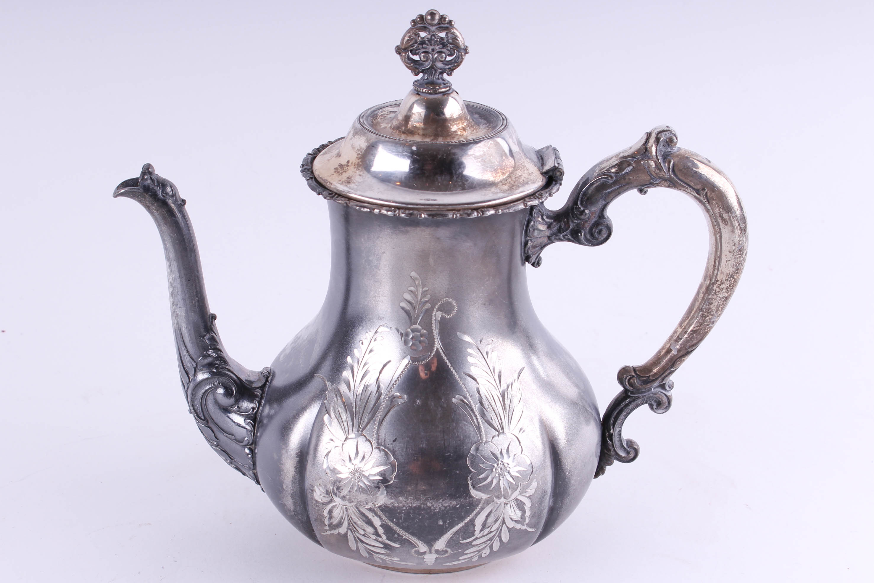 Homan Mfg. Co. Silver Plate Tea Service