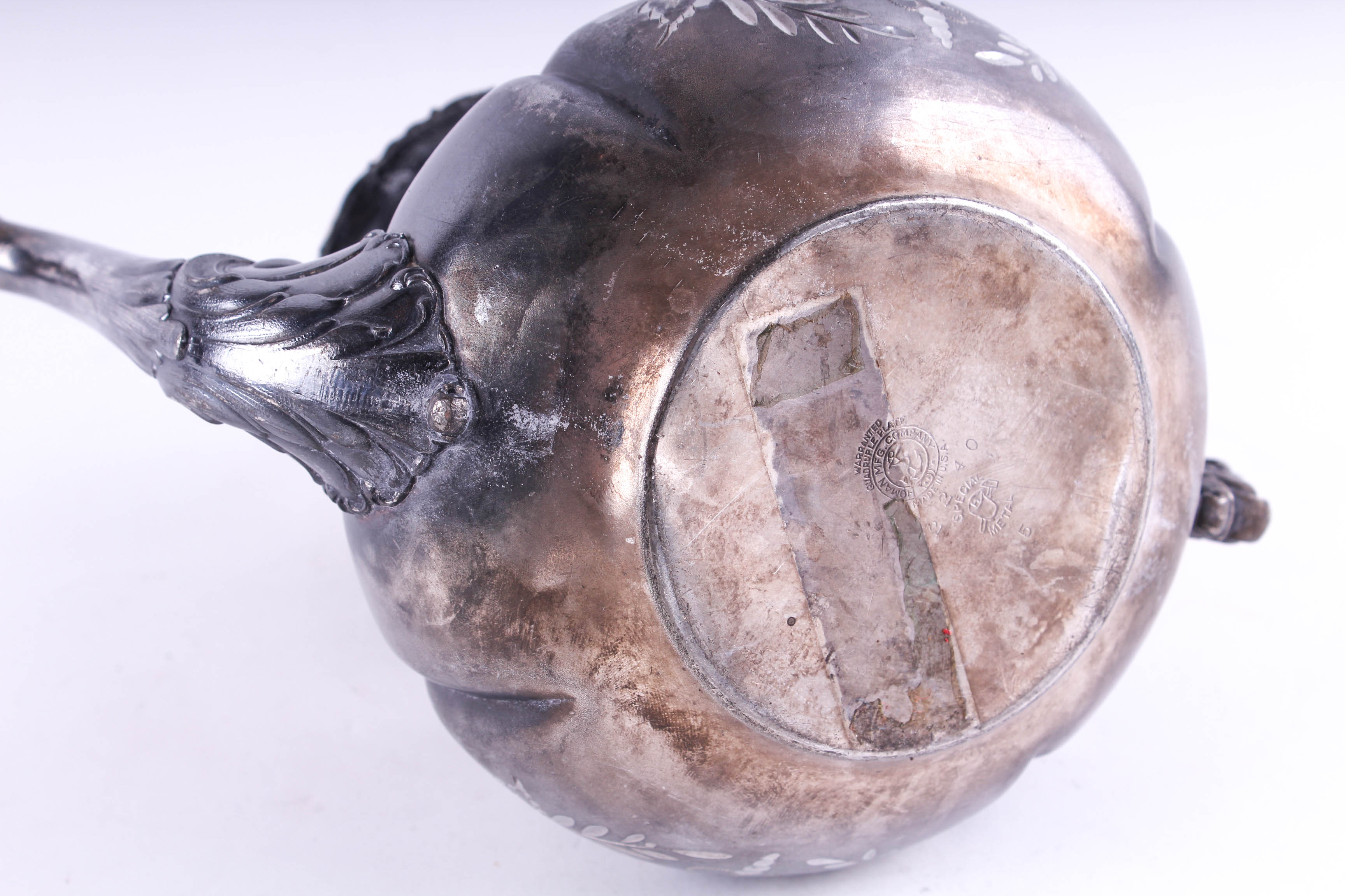 Homan Mfg. Co. Silver Plate Tea Service