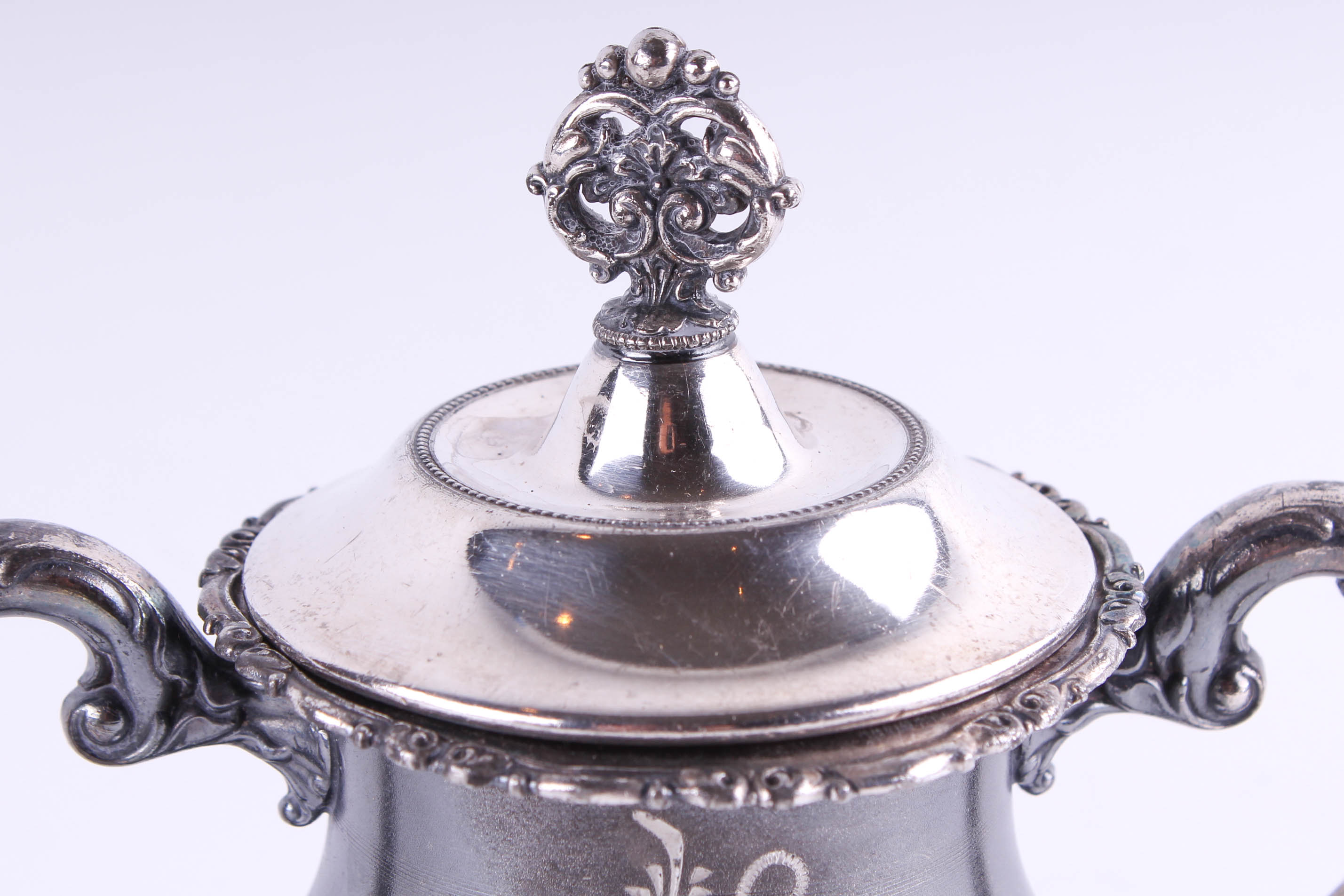 Homan Mfg. Co. Silver Plate Tea Service