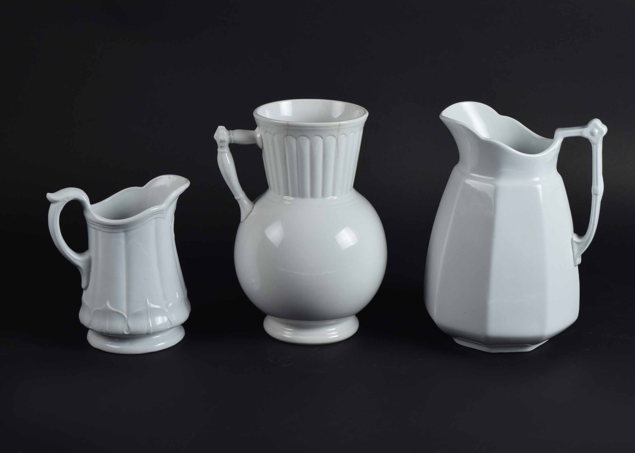 White Pitcher Trio