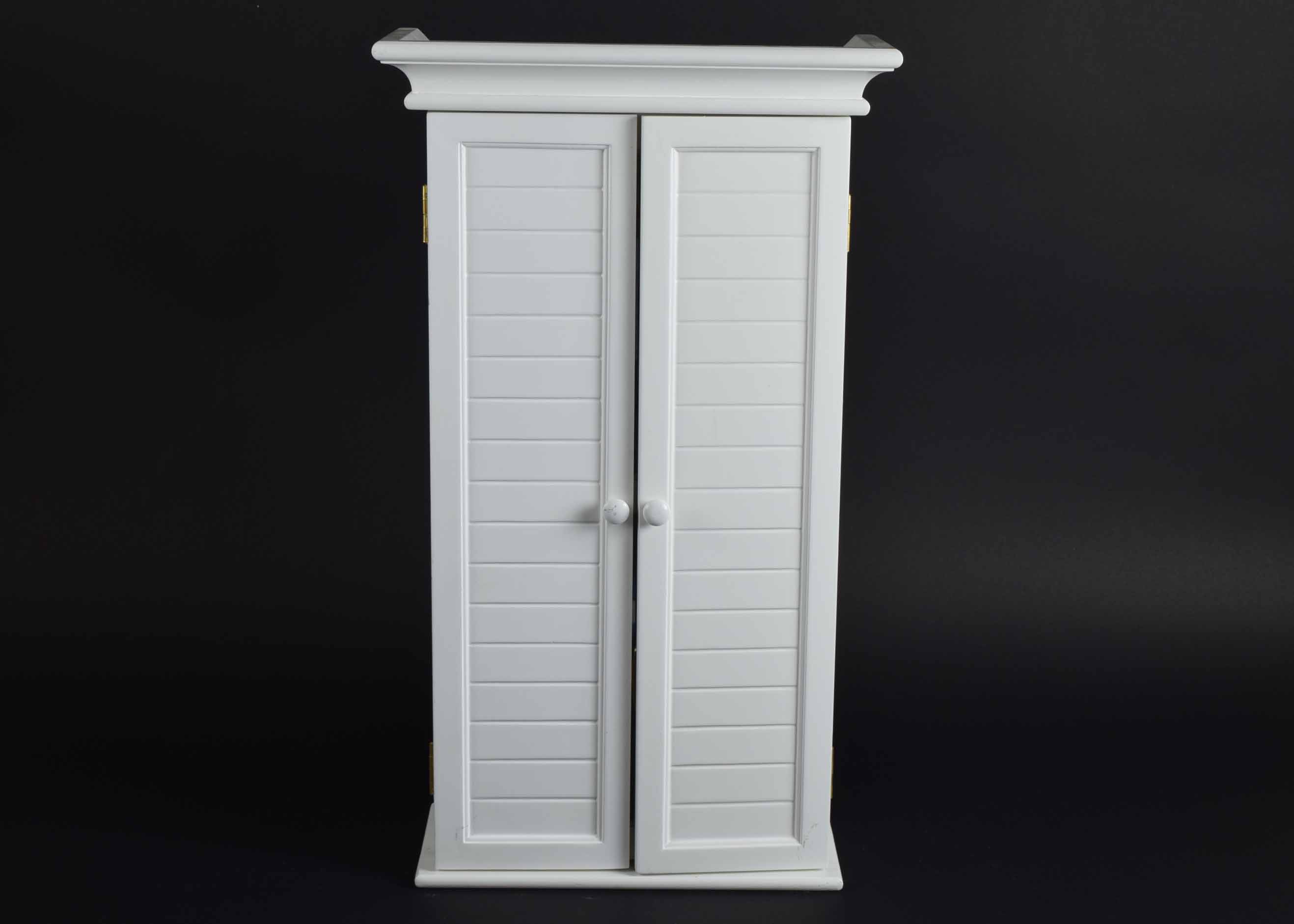 White Painted 31 Day Clock