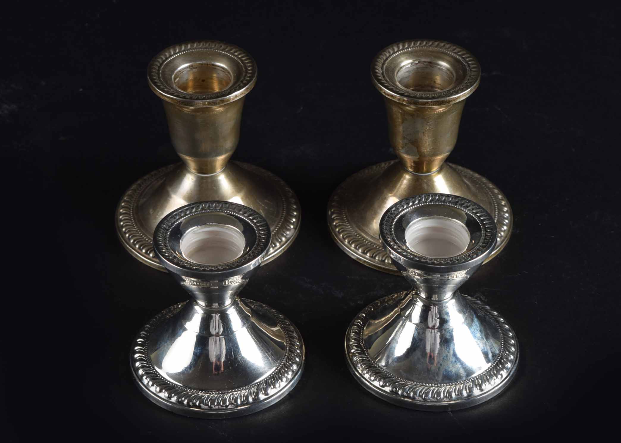 Weighted Duchin Sterling Candlesticks