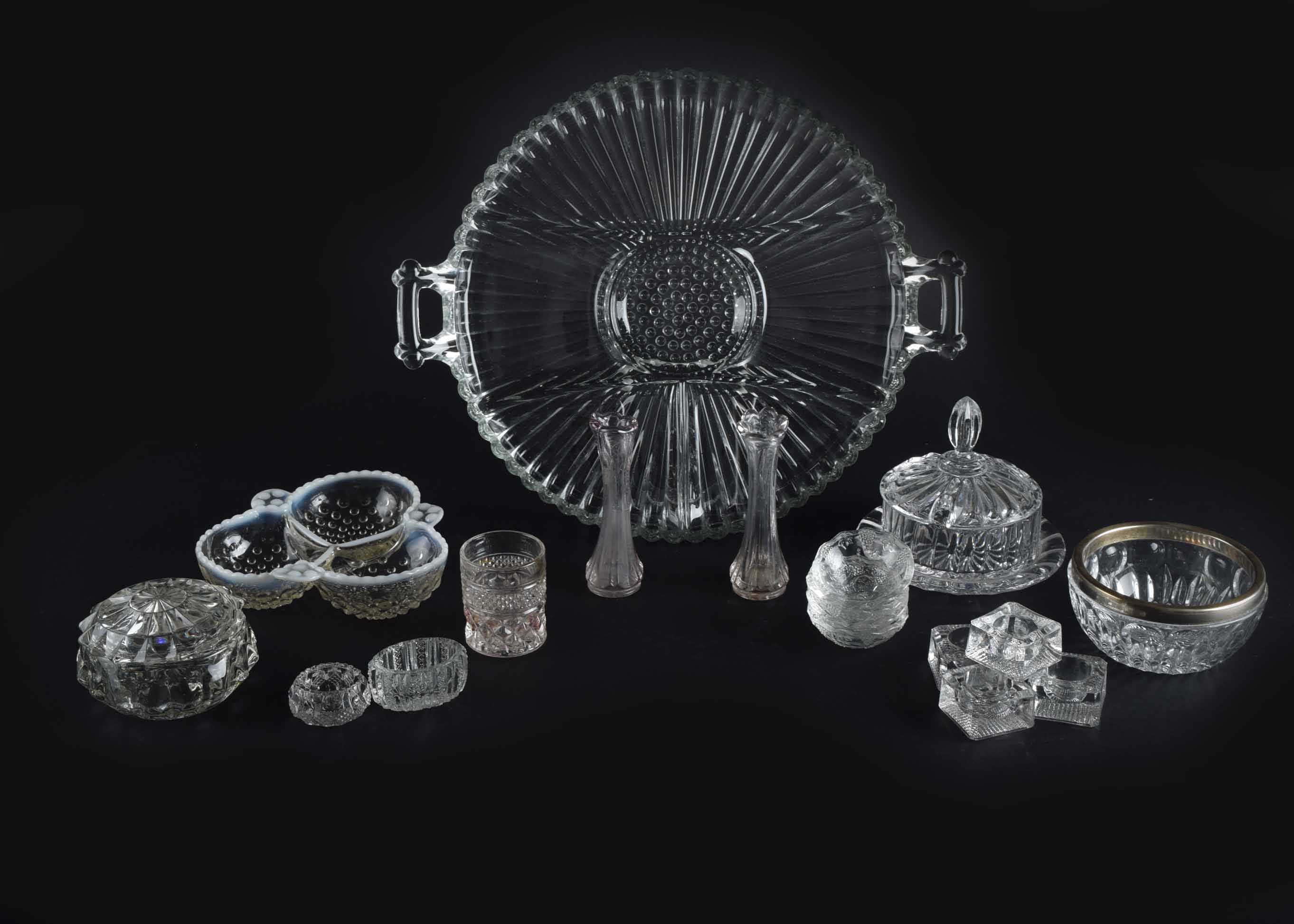 Cut and Pressed Glass Collection