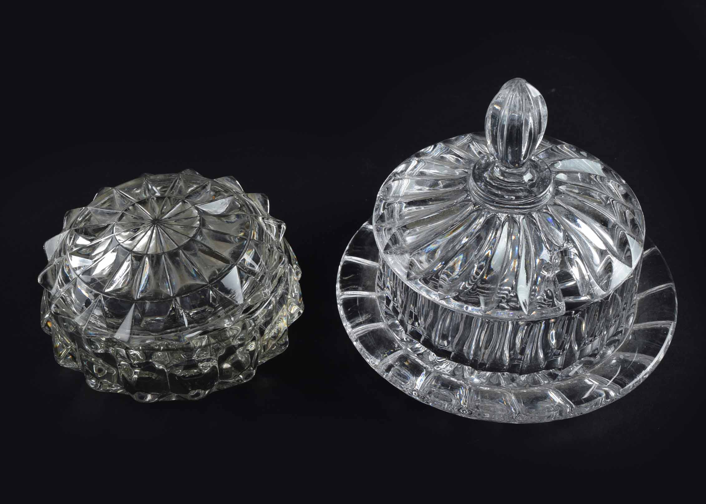 Cut and Pressed Glass Collection