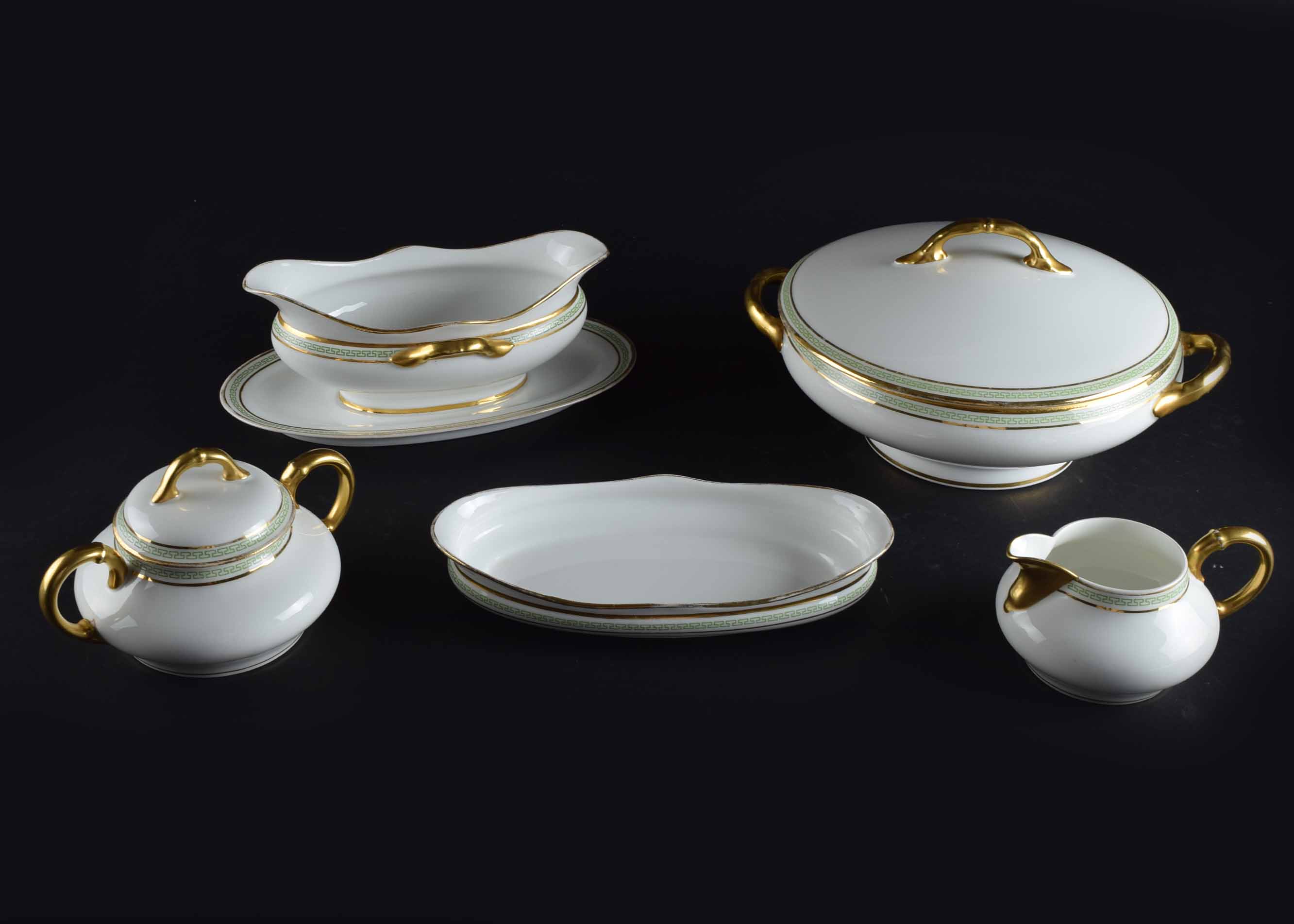 Martin Limoges France Depose Serving Pieces
