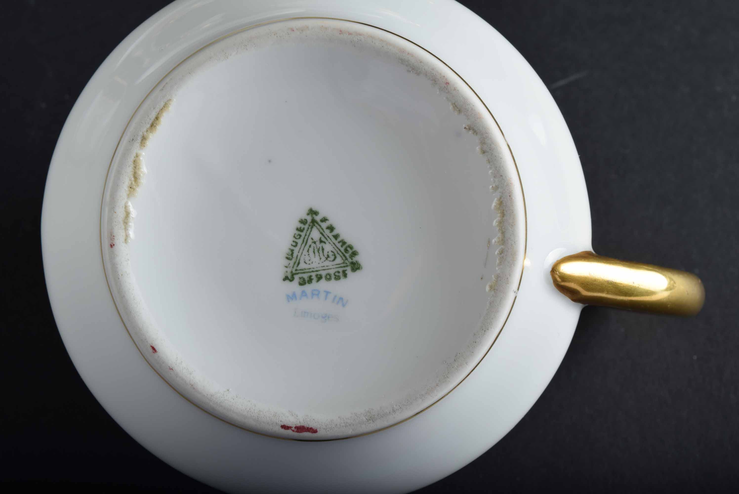 Martin Limoges France Depose Serving Pieces